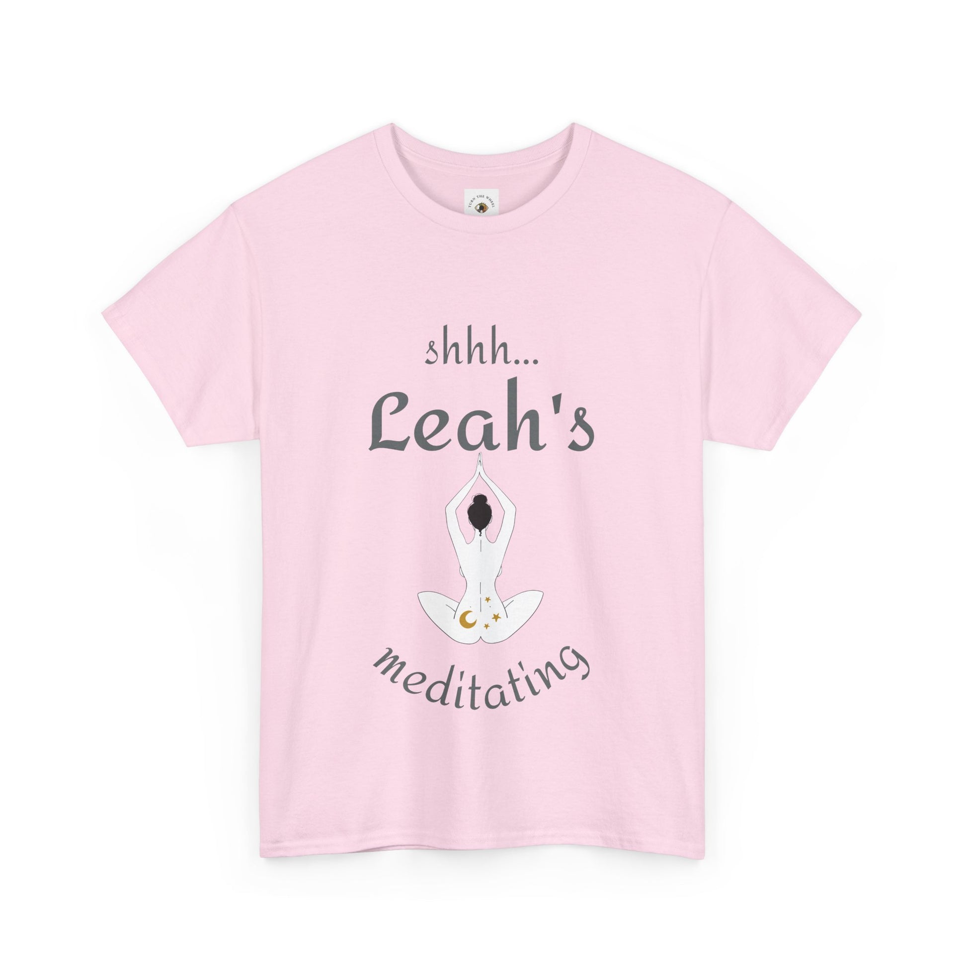 Personalised Meditation T-Shirt for Adults & Teens | 8 Colours | Unisex Healing Tee | Emotional Wellness Clothing | UK Stock