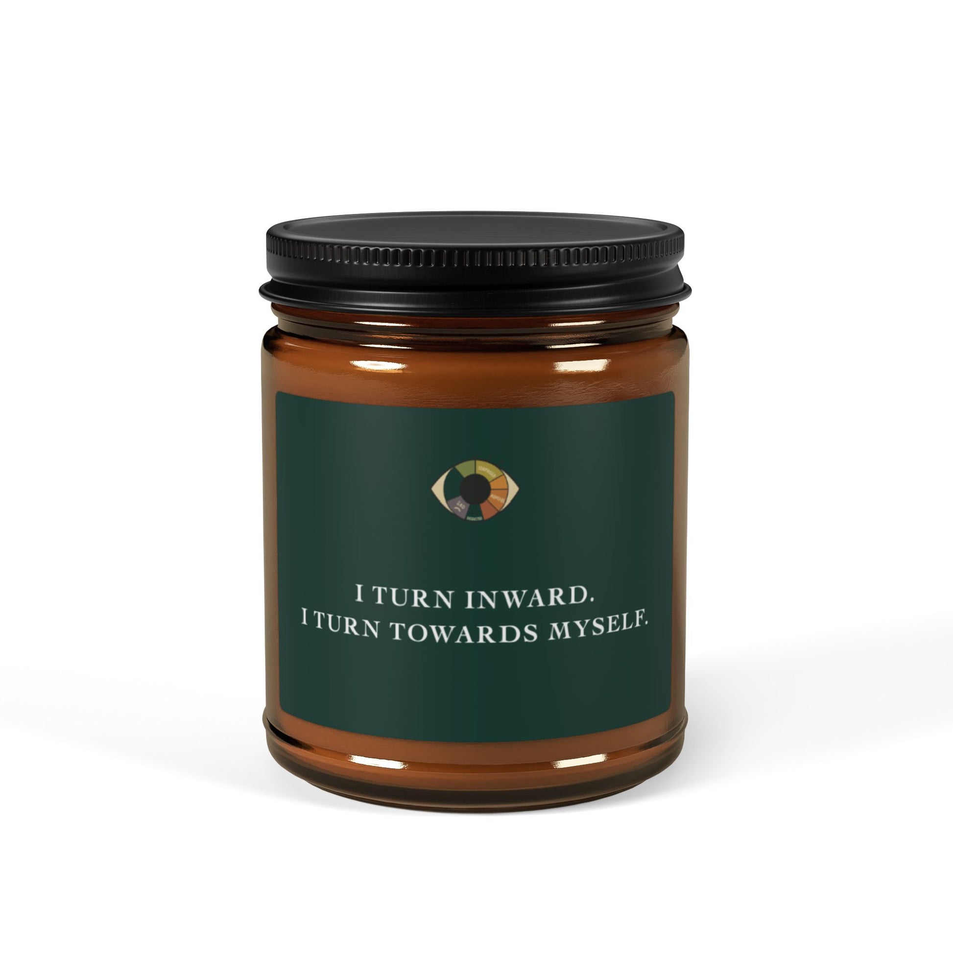 Mindful Rituals Scented Candle - I Turn Inward I turn Towards Myself | Affirmation Relaxation Gift | Aromatherapy Soundtherapy Gift