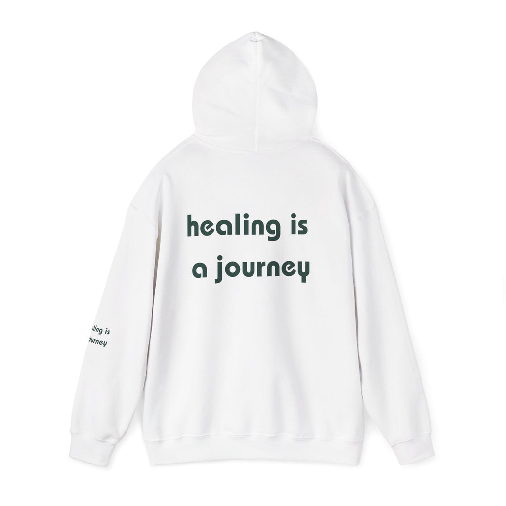 Mental Health Awareness Hoodie | Healing is a Journey Printed Hoodie | Premium Blend