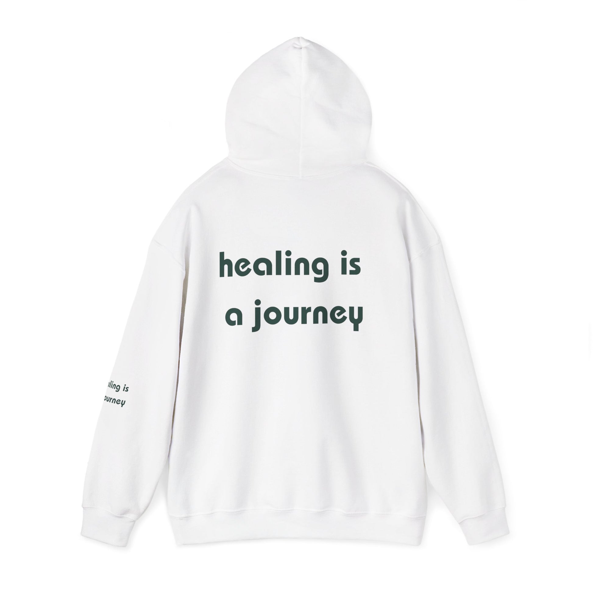Mental Health Awareness Hoodie | Healing is a Journey Printed Hoodie | Premium Blend