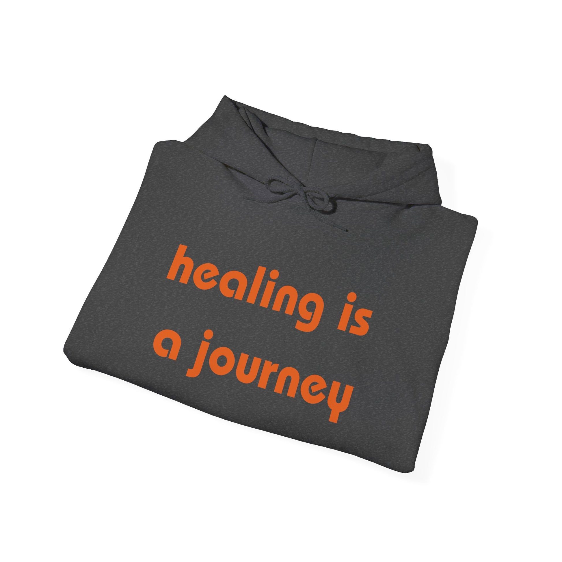 Mental Health Awareness Hoodie | Healing is a Journey Printed Hoodie | Premium Blend