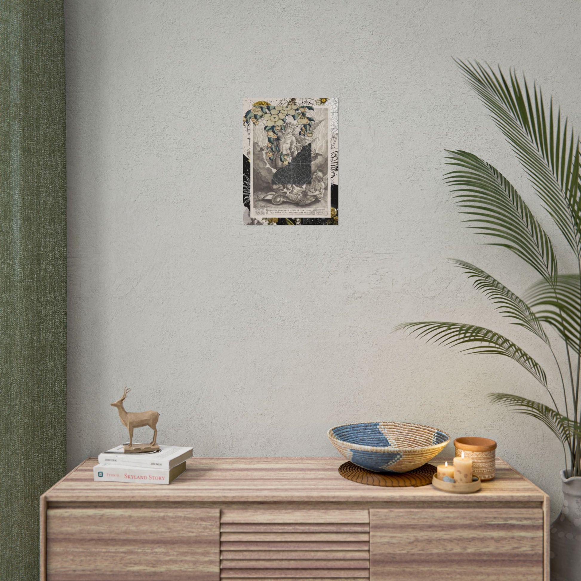 Rolled Posters Vintage-Inspired Vertical Poster, Art Decor, Wall Art, Gift for Home, Botanical Illustrations, Alchemy Renaissance Artwork