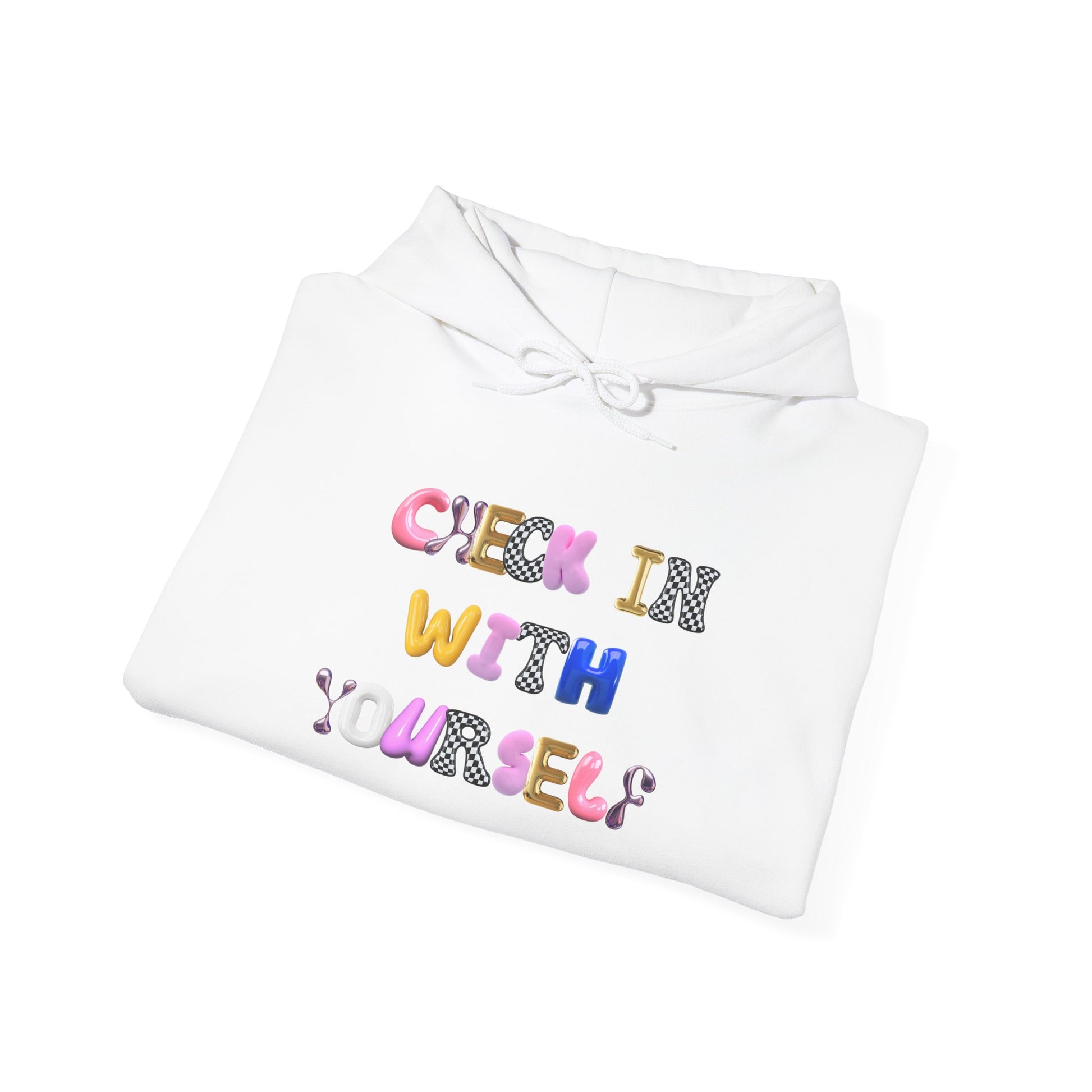 Check In With Yourself Hoodie | Cozy Sweatshirt for Self-Care | Perfect Gift for Friends | Mental Health Awareness | Relaxed Unisex [...]