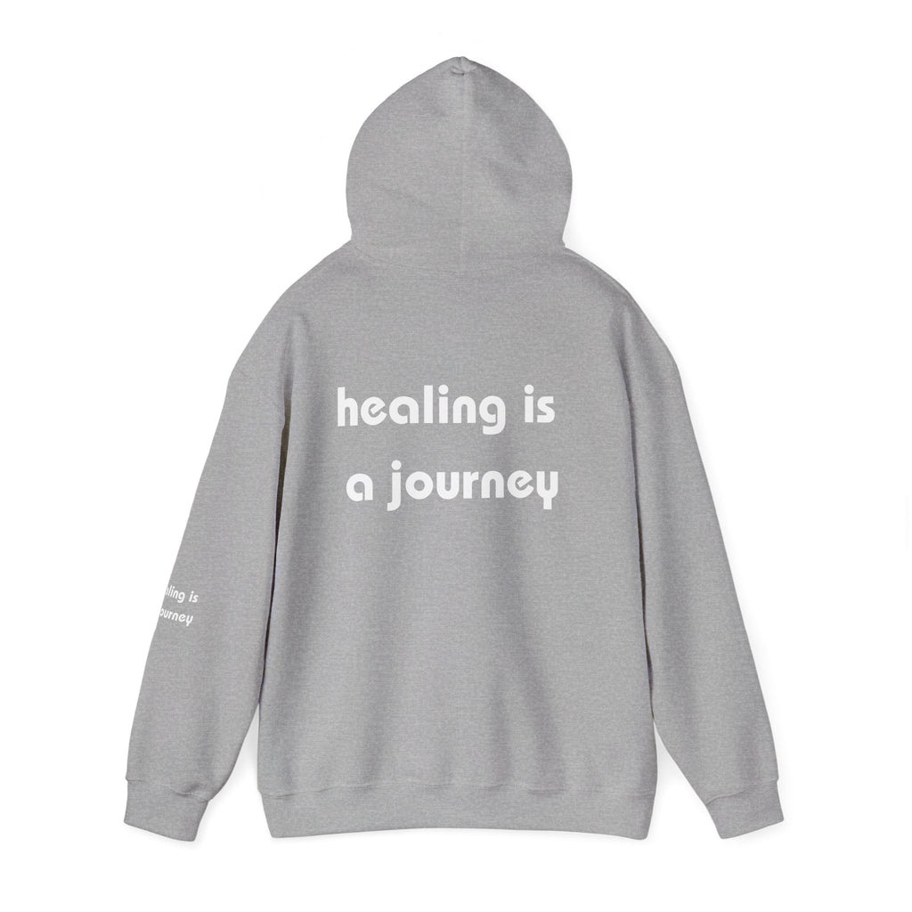 Mental Health Awareness Hoodie | Healing is a Journey Printed Hoodie | Premium Blend