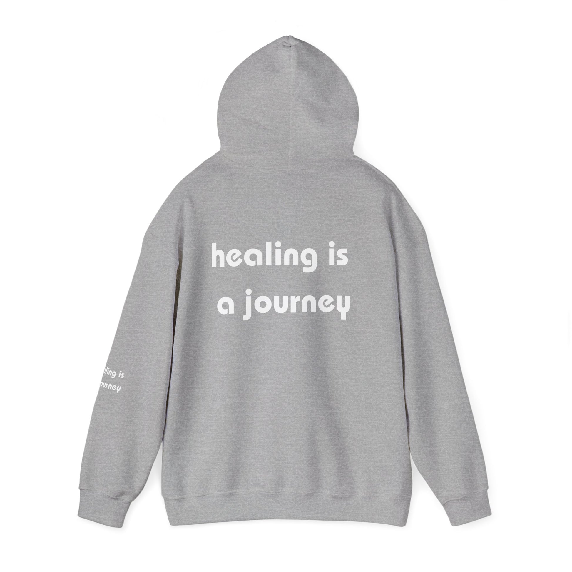 Mental Health Awareness Hoodie | Healing is a Journey Printed Hoodie | Premium Blend