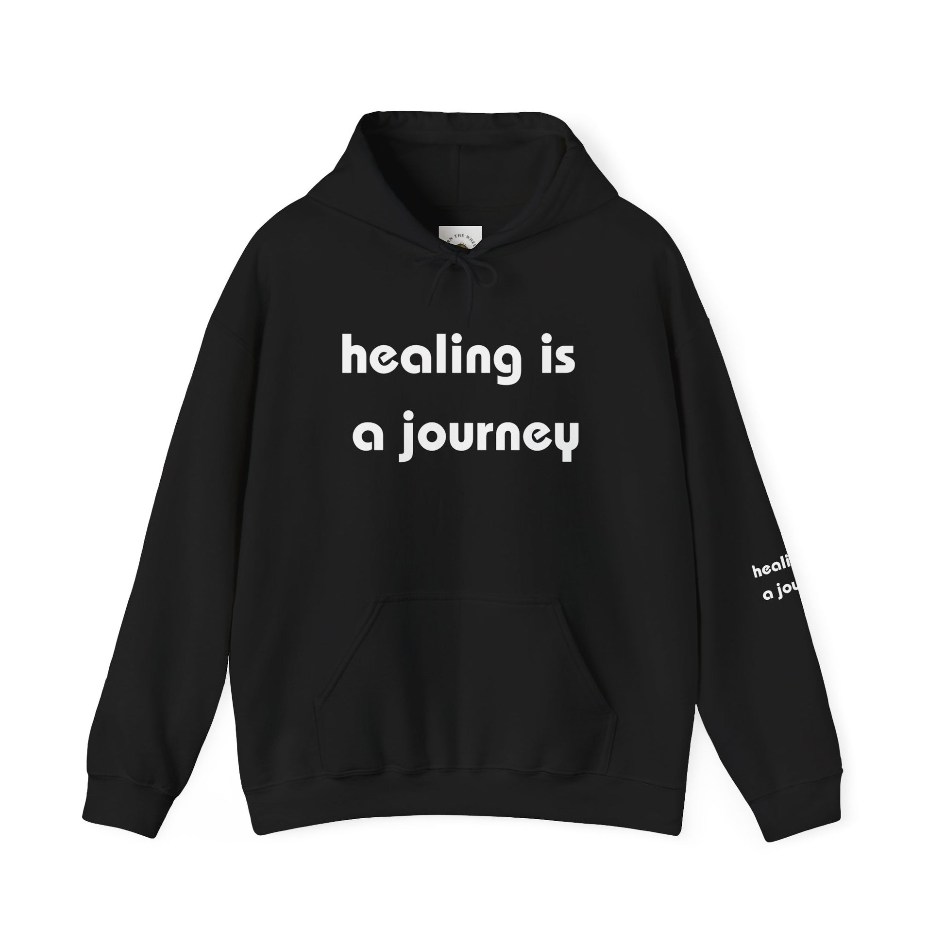 Mental Health Awareness Hoodie | Healing is a Journey Printed Hoodie | Premium Blend