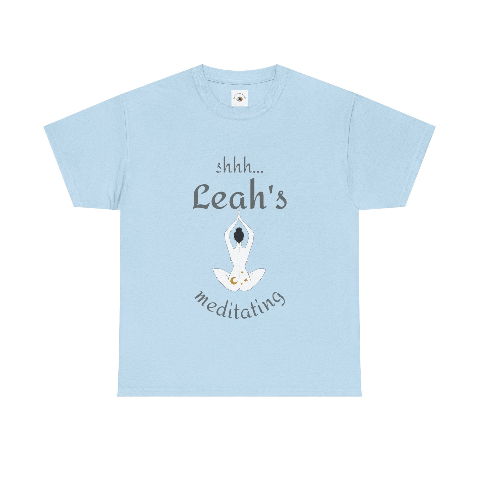 Personalised Meditation T-Shirt for Adults & Teens | 8 Colours | Unisex Healing Tee | Emotional Wellness Clothing | UK Stock