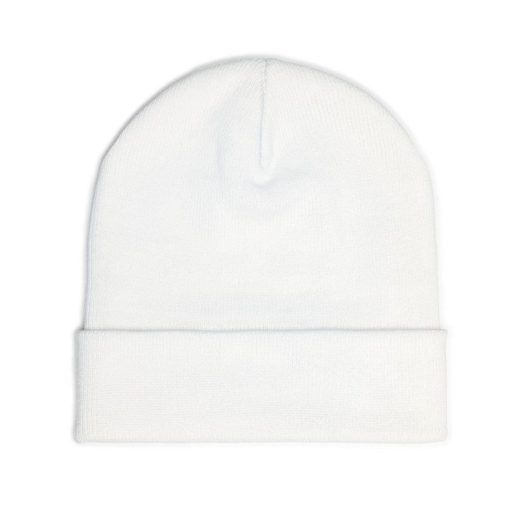 Bauhaus FEEL Embroidered Knit Beanie | Emotional Wellness Gift | One Word Quote | Unisex | Streetwear + Slow Living