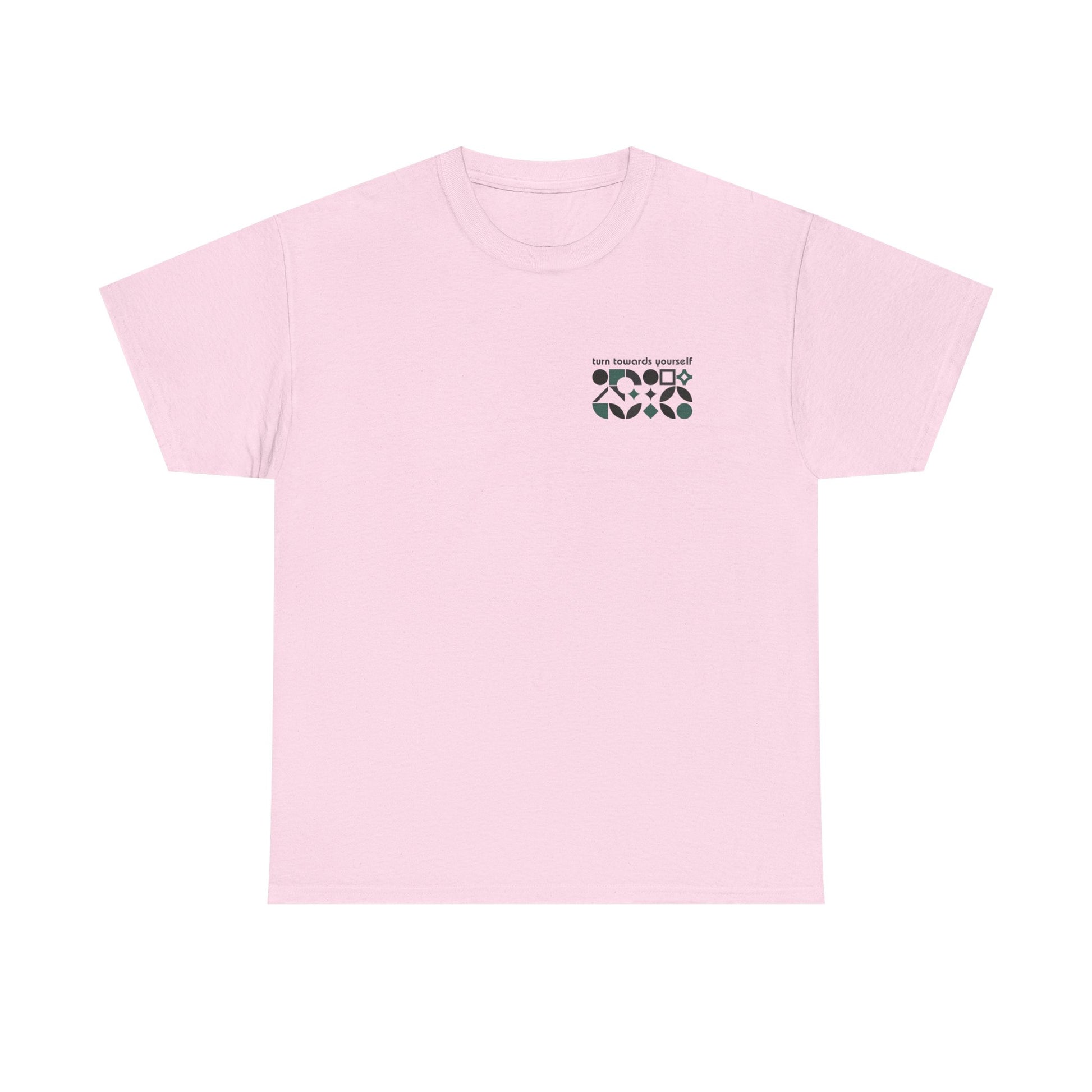 Turn Towards Yourself Studio Smock Tee | Emotional Support Tee | Grounding Ritual Essentials | Healing Affirmation Tshirt