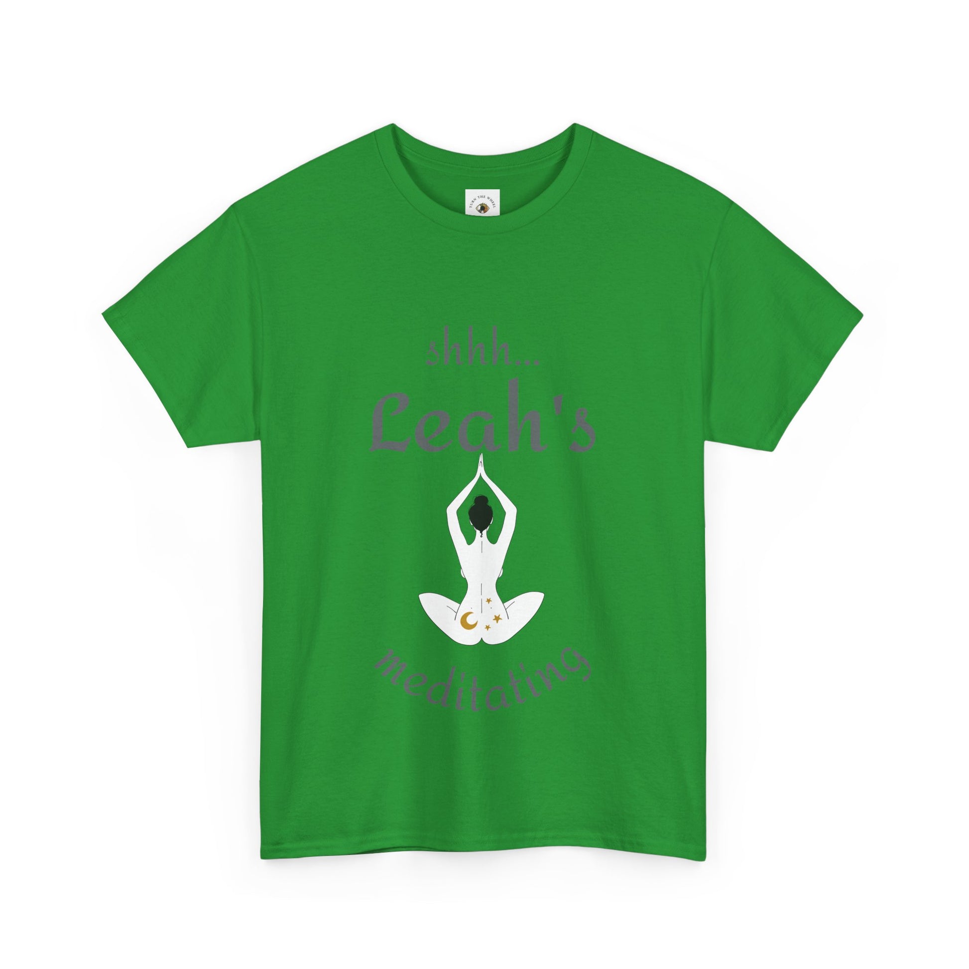 Personalised Meditation T-Shirt for Adults & Teens | 8 Colours | Unisex Healing Tee | Emotional Wellness Clothing | UK Stock