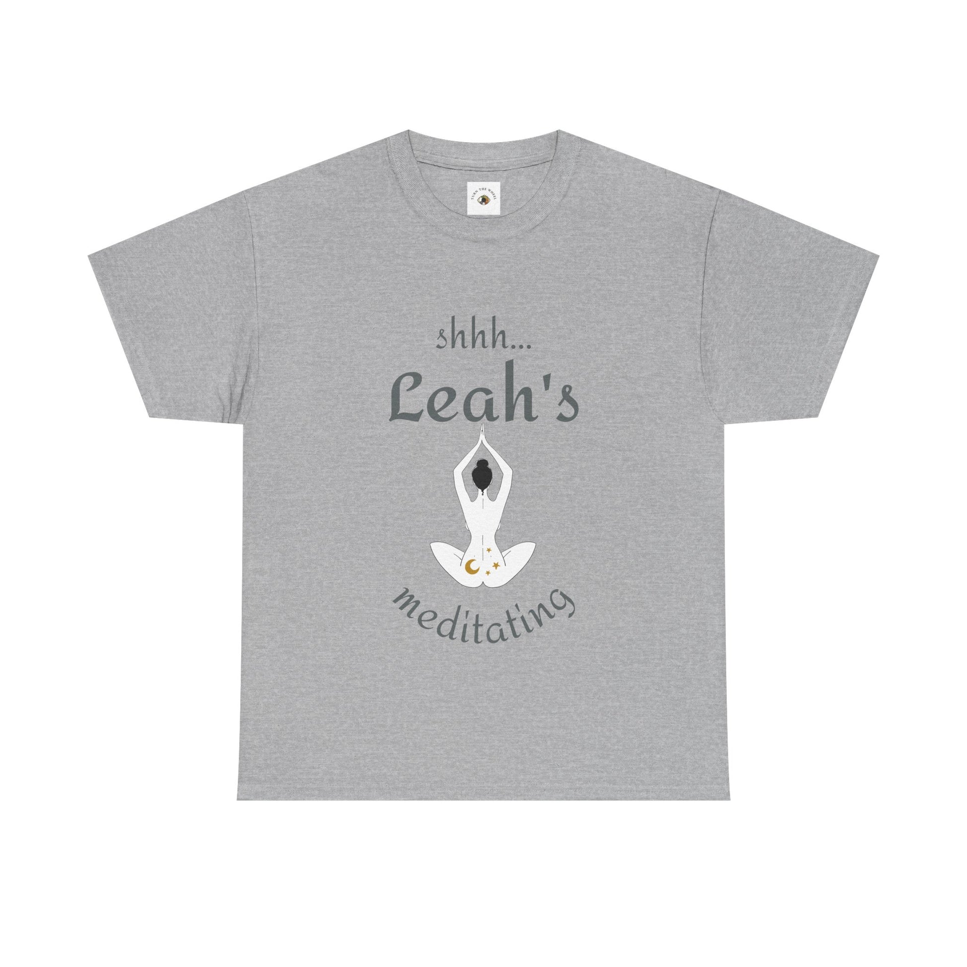 Personalised Meditation T-Shirt for Adults & Teens | 8 Colours | Unisex Healing Tee | Emotional Wellness Clothing | UK Stock