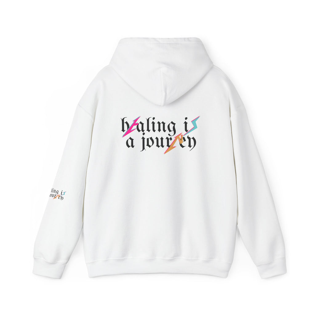 Unisex Mental Health Awareness Hoodie | Healing is a Journey Printed Hoodie | Premium Blend