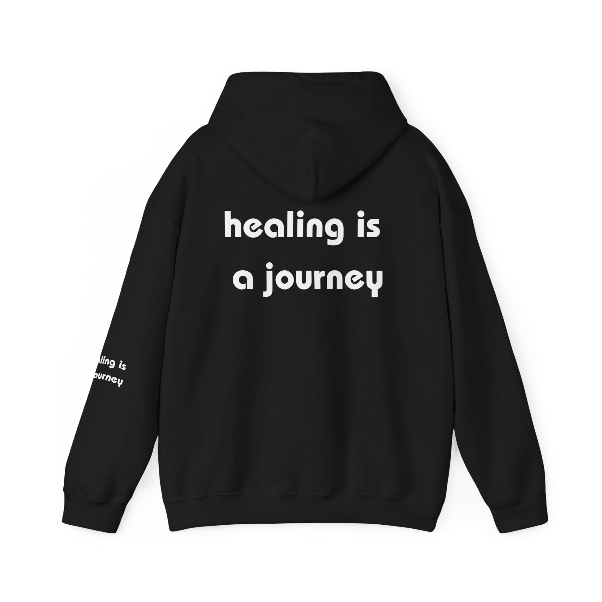 Mental Health Awareness Hoodie | Healing is a Journey Printed Hoodie | Premium Blend