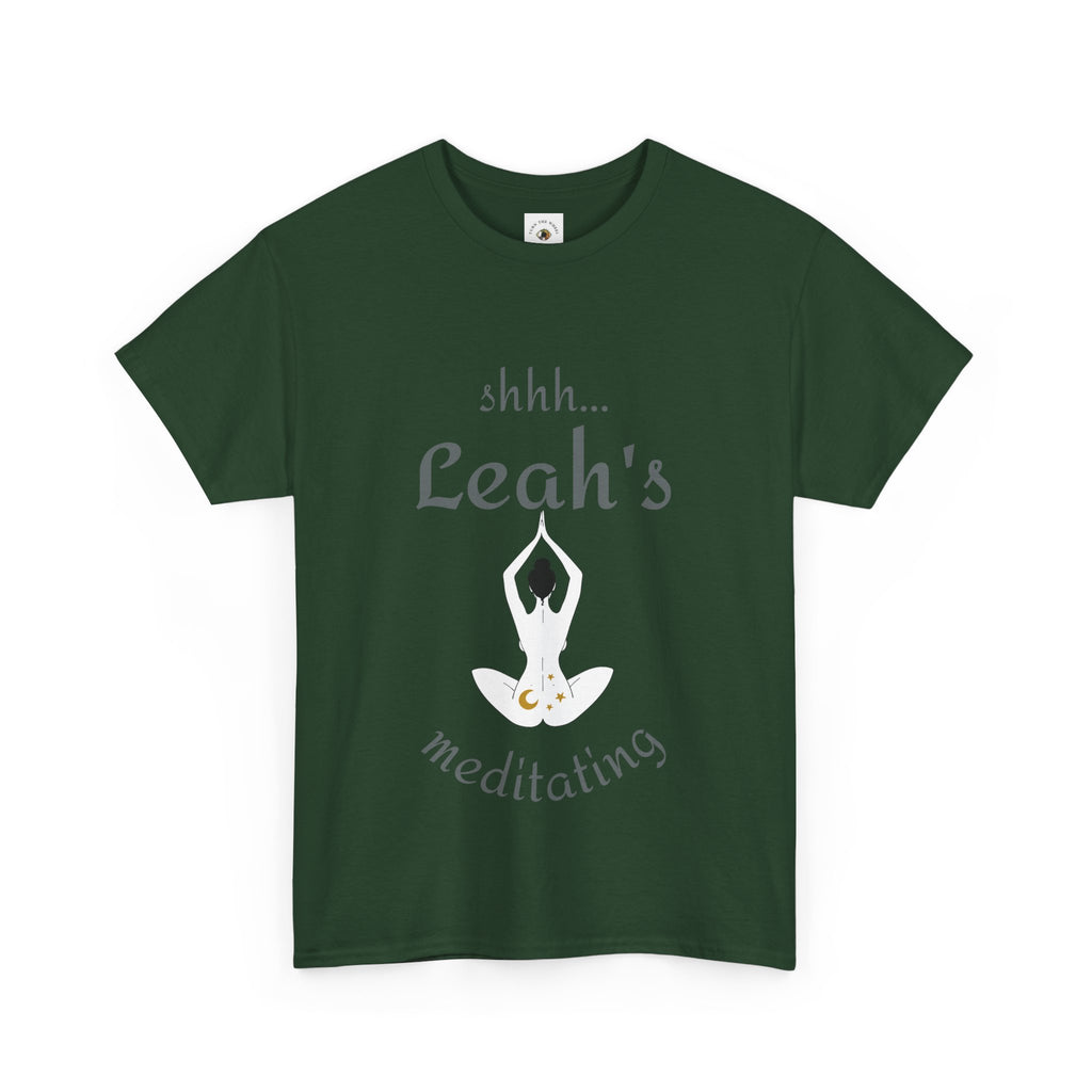 Personalised Meditation T-Shirt for Adults & Teens | 8 Colours | Unisex Healing Tee | Emotional Wellness Clothing | UK Stock