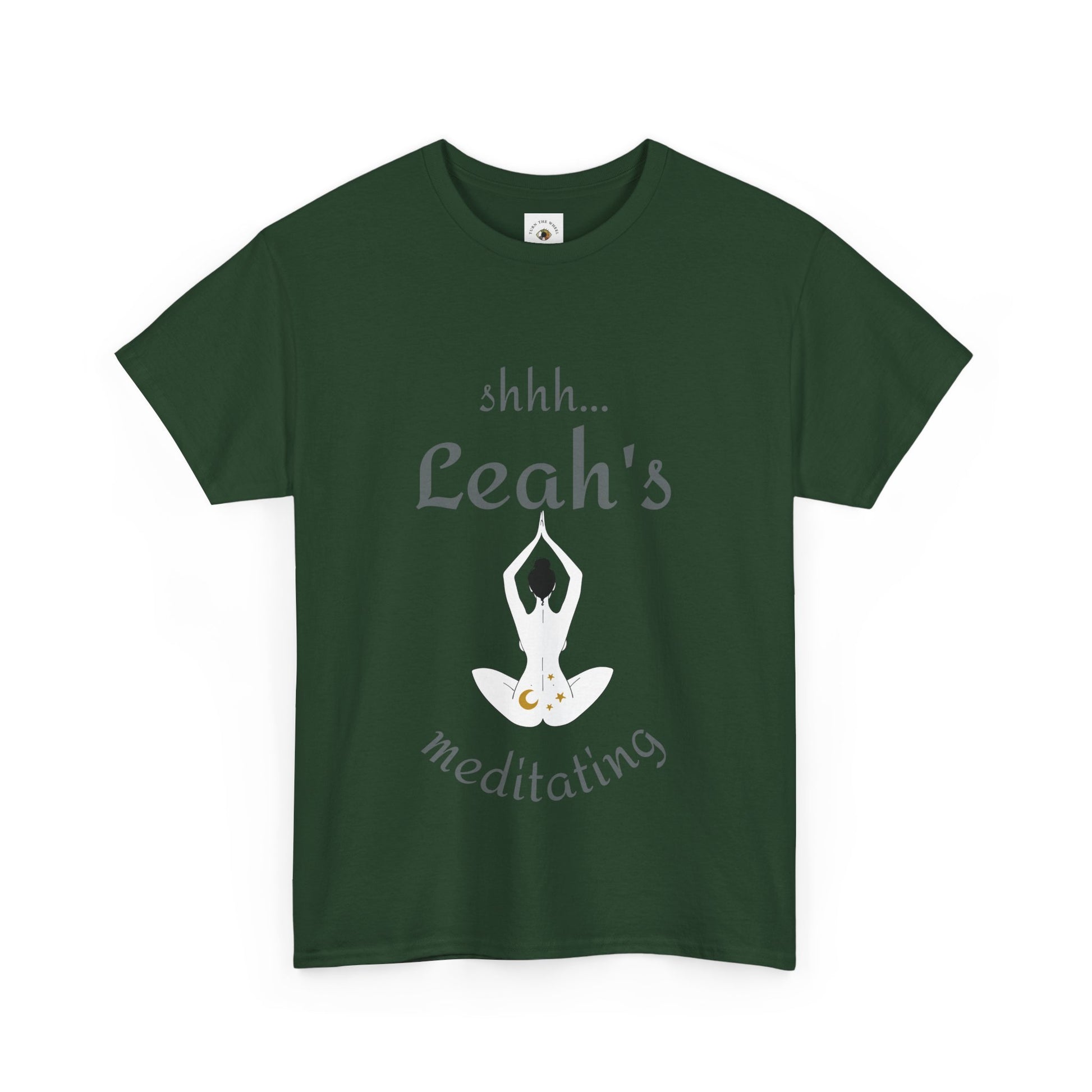 Personalised Meditation T-Shirt for Adults & Teens | 8 Colours | Unisex Healing Tee | Emotional Wellness Clothing | UK Stock