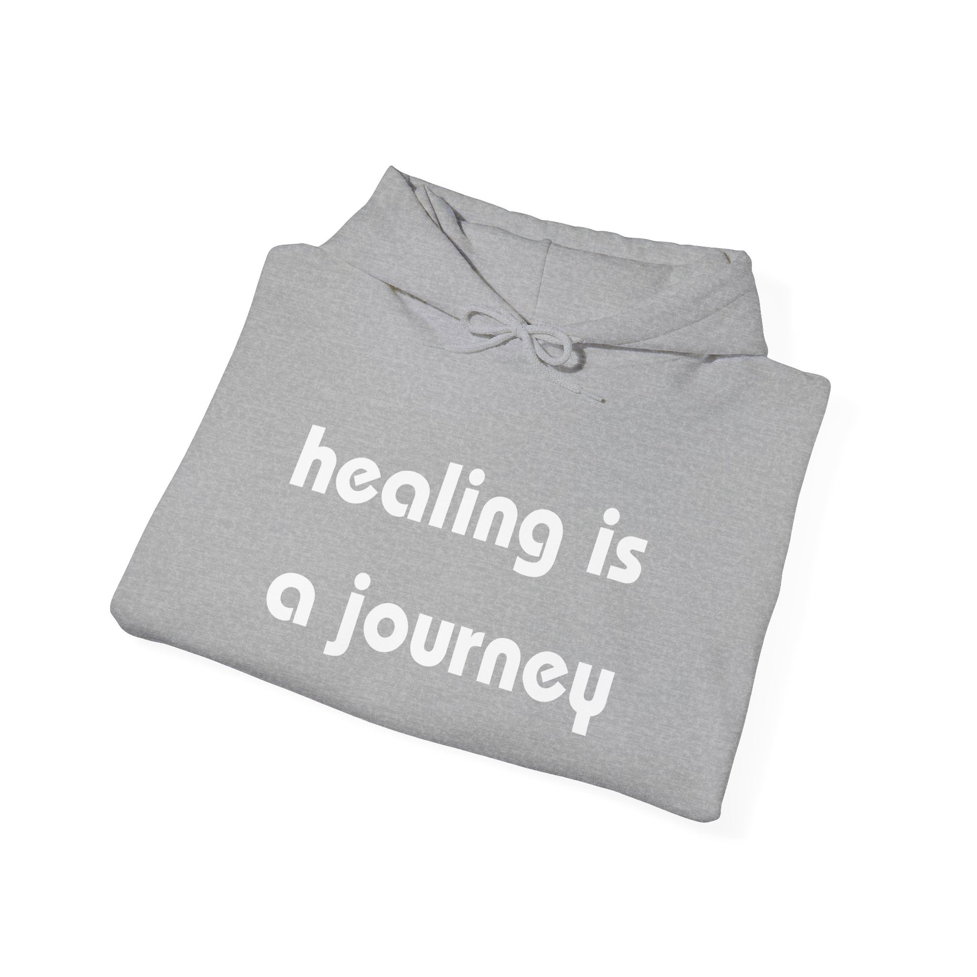 Mental Health Awareness Hoodie | Healing is a Journey Printed Hoodie | Premium Blend