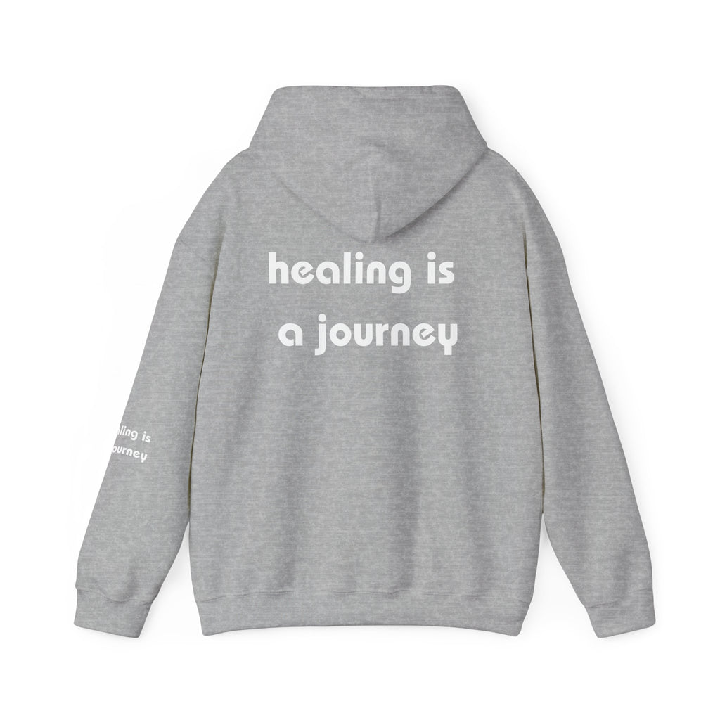 Mental Health Awareness Hoodie | Healing is a Journey Printed Hoodie | Premium Blend