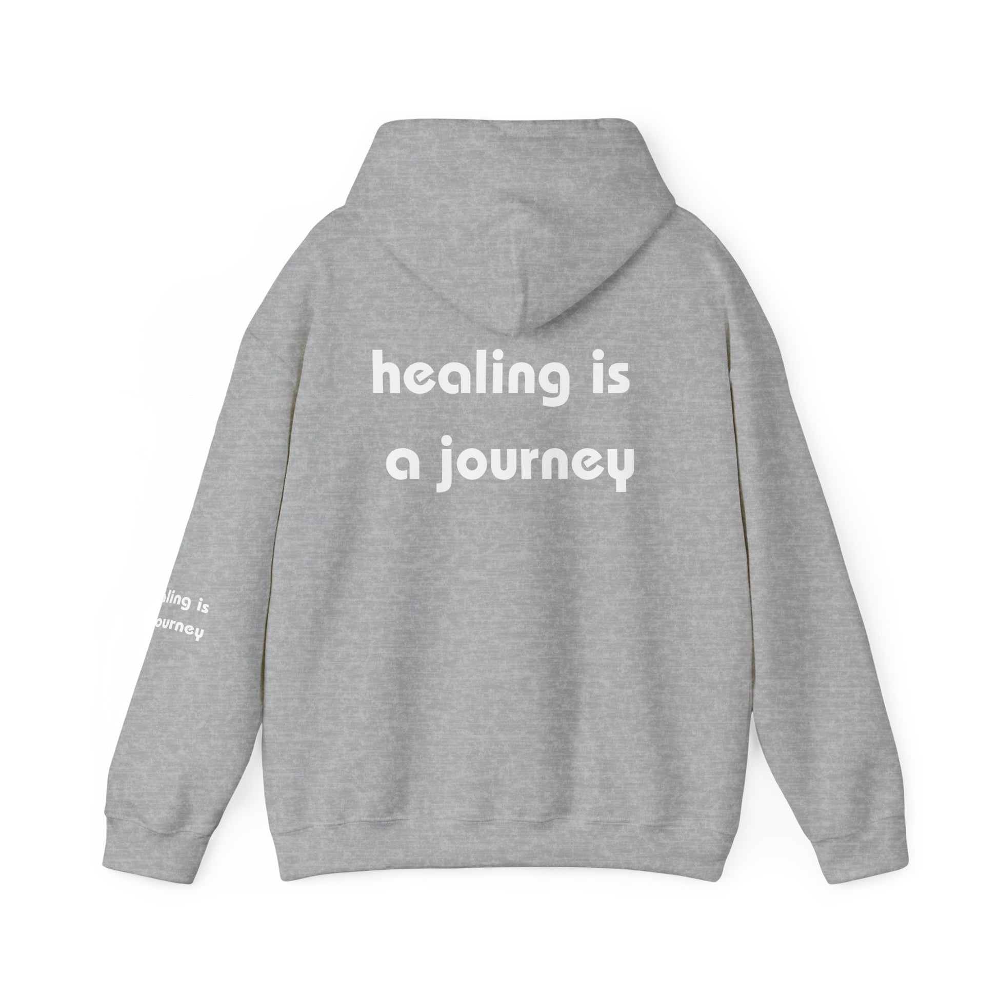 Mental Health Awareness Hoodie | Healing is a Journey Printed Hoodie | Premium Blend