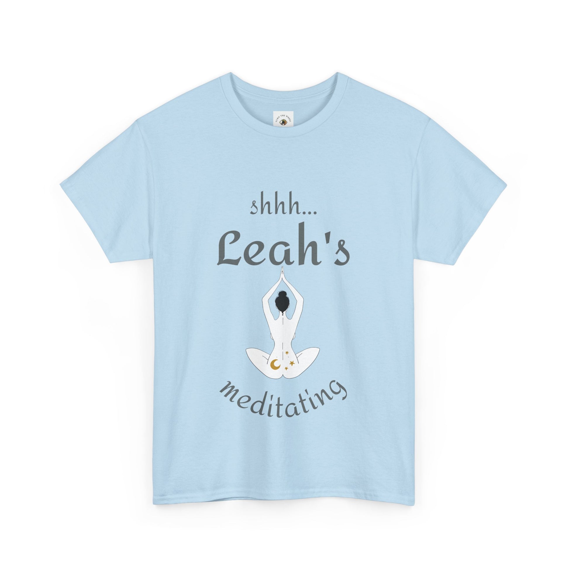 Personalised Meditation T-Shirt for Adults & Teens | 8 Colours | Unisex Healing Tee | Emotional Wellness Clothing | UK Stock
