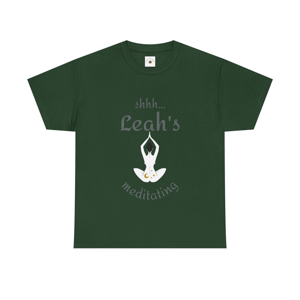 Personalised Meditation T-Shirt for Adults & Teens | 8 Colours | Unisex Healing Tee | Emotional Wellness Clothing | UK Stock