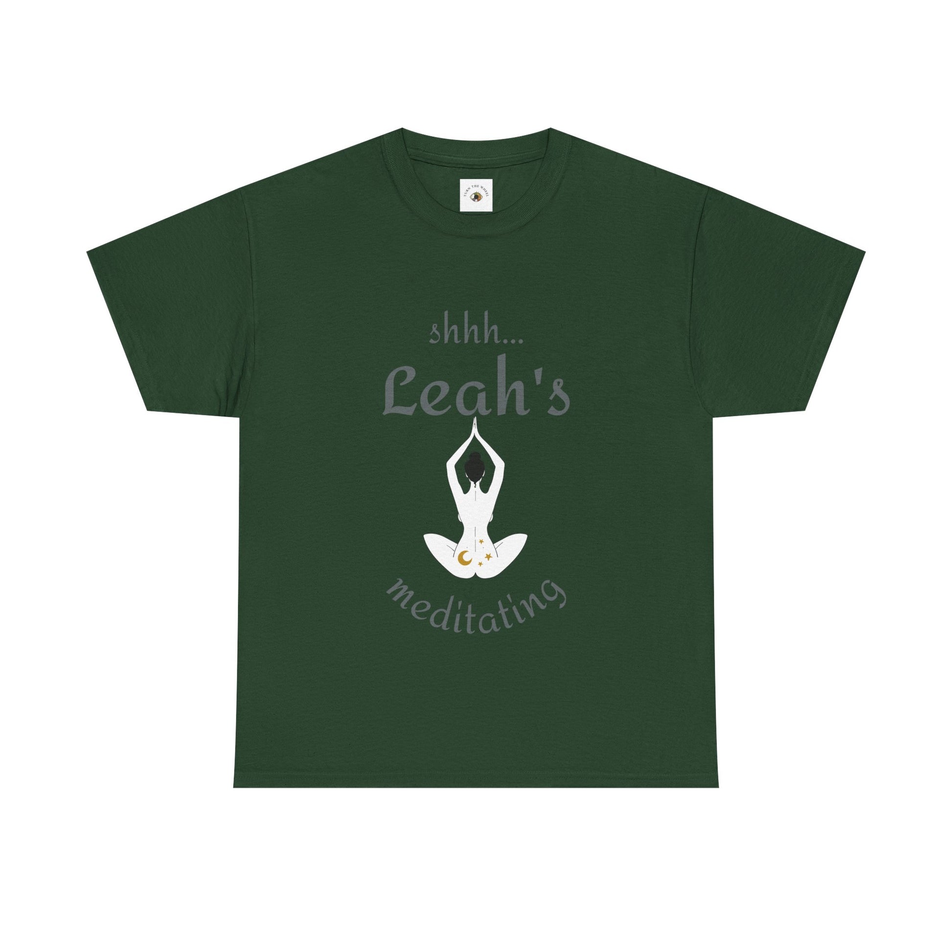 Personalised Meditation T-Shirt for Adults & Teens | 8 Colours | Unisex Healing Tee | Emotional Wellness Clothing | UK Stock