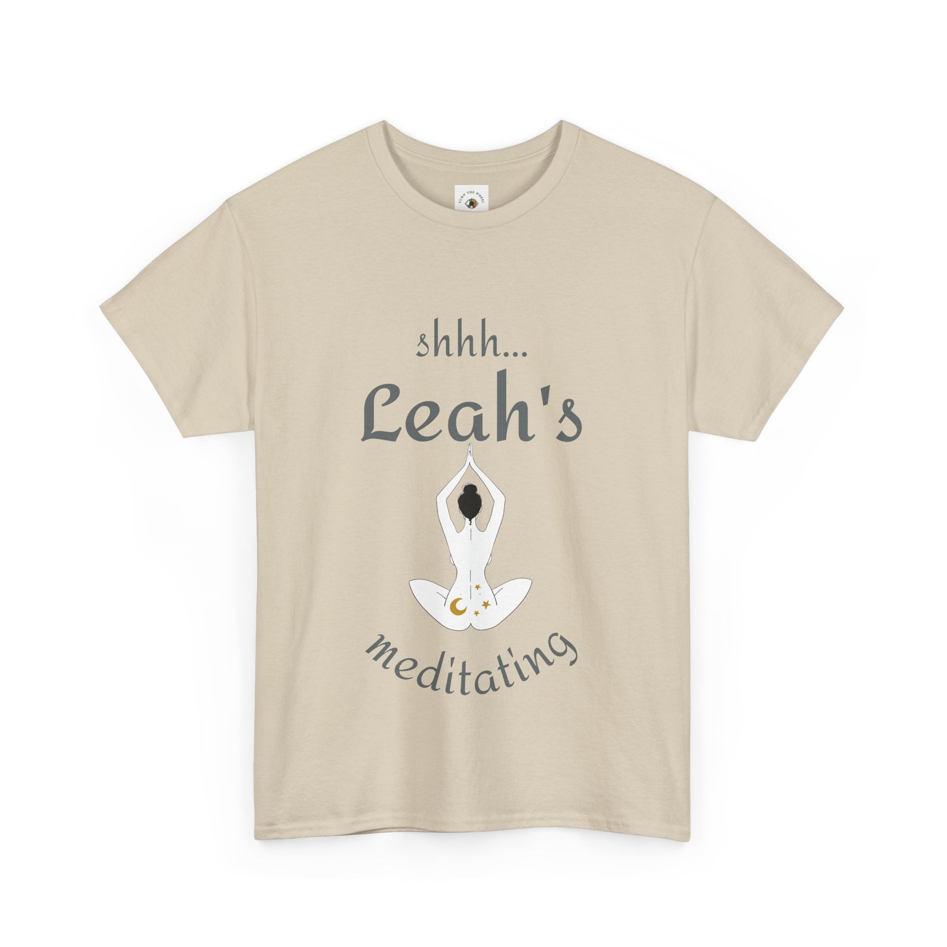 Personalised Meditation T-Shirt for Adults & Teens | 8 Colours | Unisex Healing Tee | Emotional Wellness Clothing | UK Stock