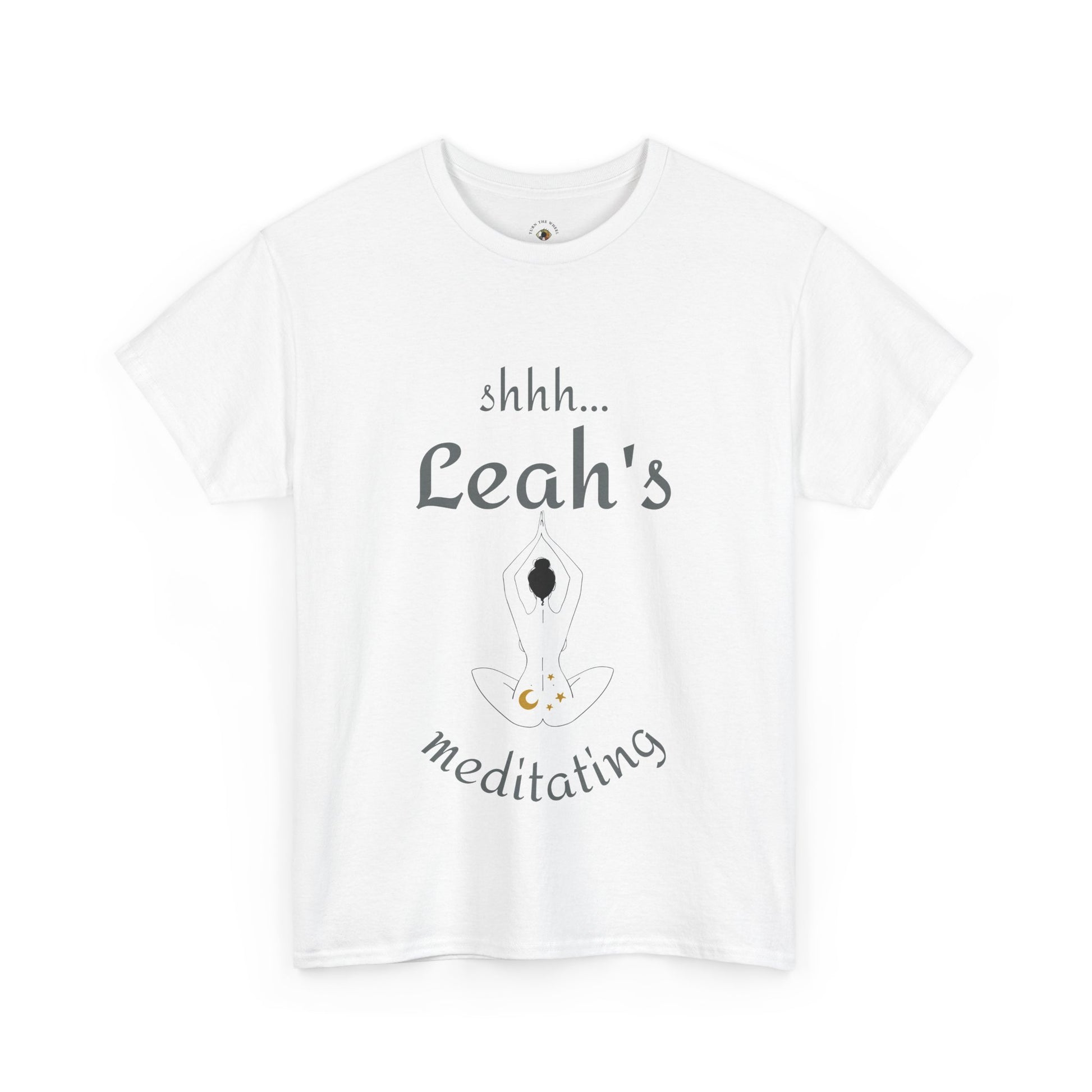 Personalised Meditation T-Shirt for Adults & Teens | 8 Colours | Unisex Healing Tee | Emotional Wellness Clothing | UK Stock