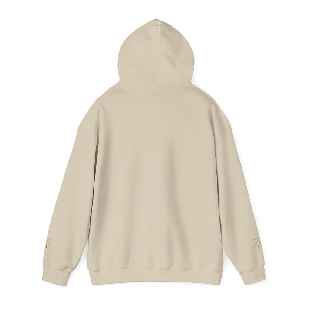 Espresso Your Feelings Printed Hoodie | Coffee Lover Hoodie | Unisex Hoodie for Autumn Winter