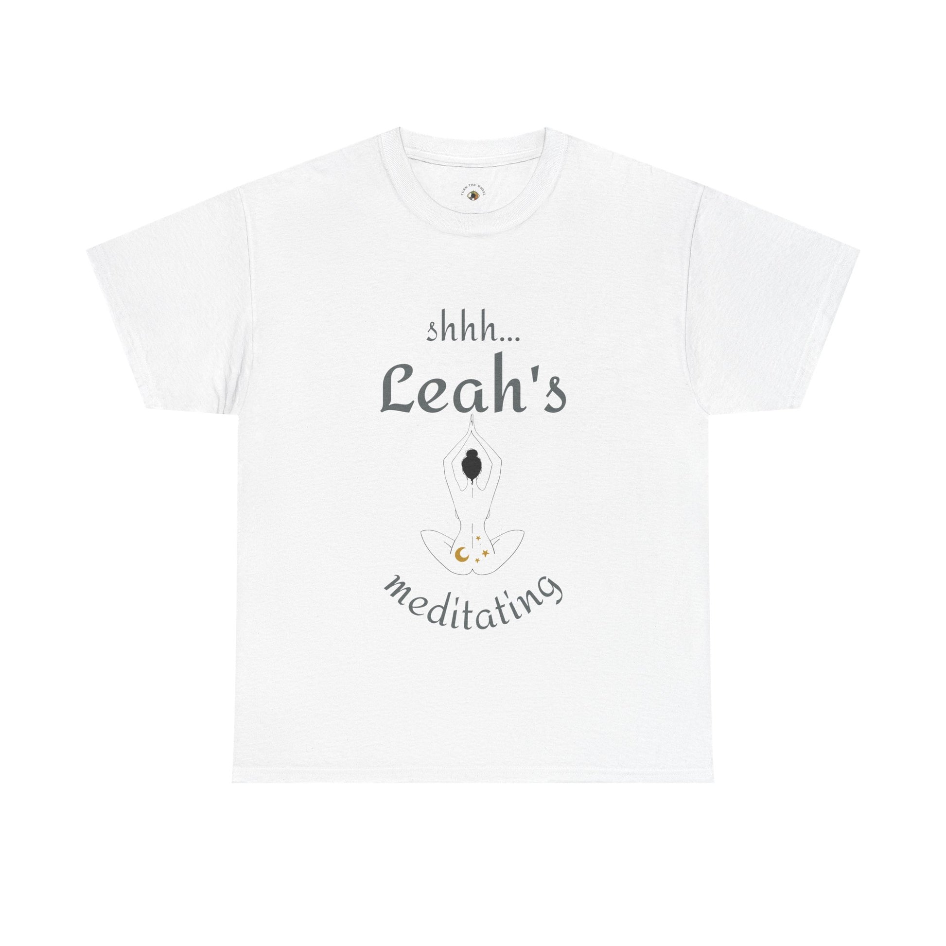 Personalised Meditation T-Shirt for Adults & Teens | 8 Colours | Unisex Healing Tee | Emotional Wellness Clothing | UK Stock