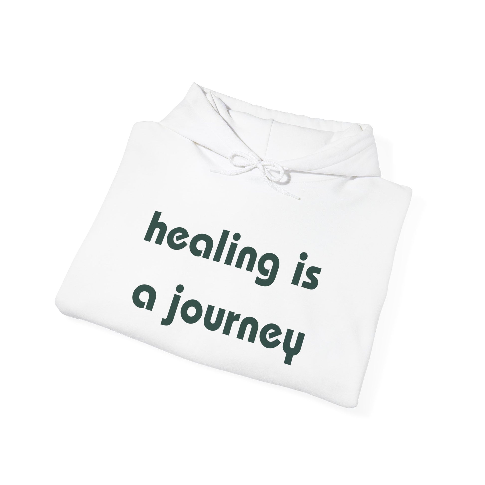 Mental Health Awareness Hoodie | Healing is a Journey Printed Hoodie | Premium Blend