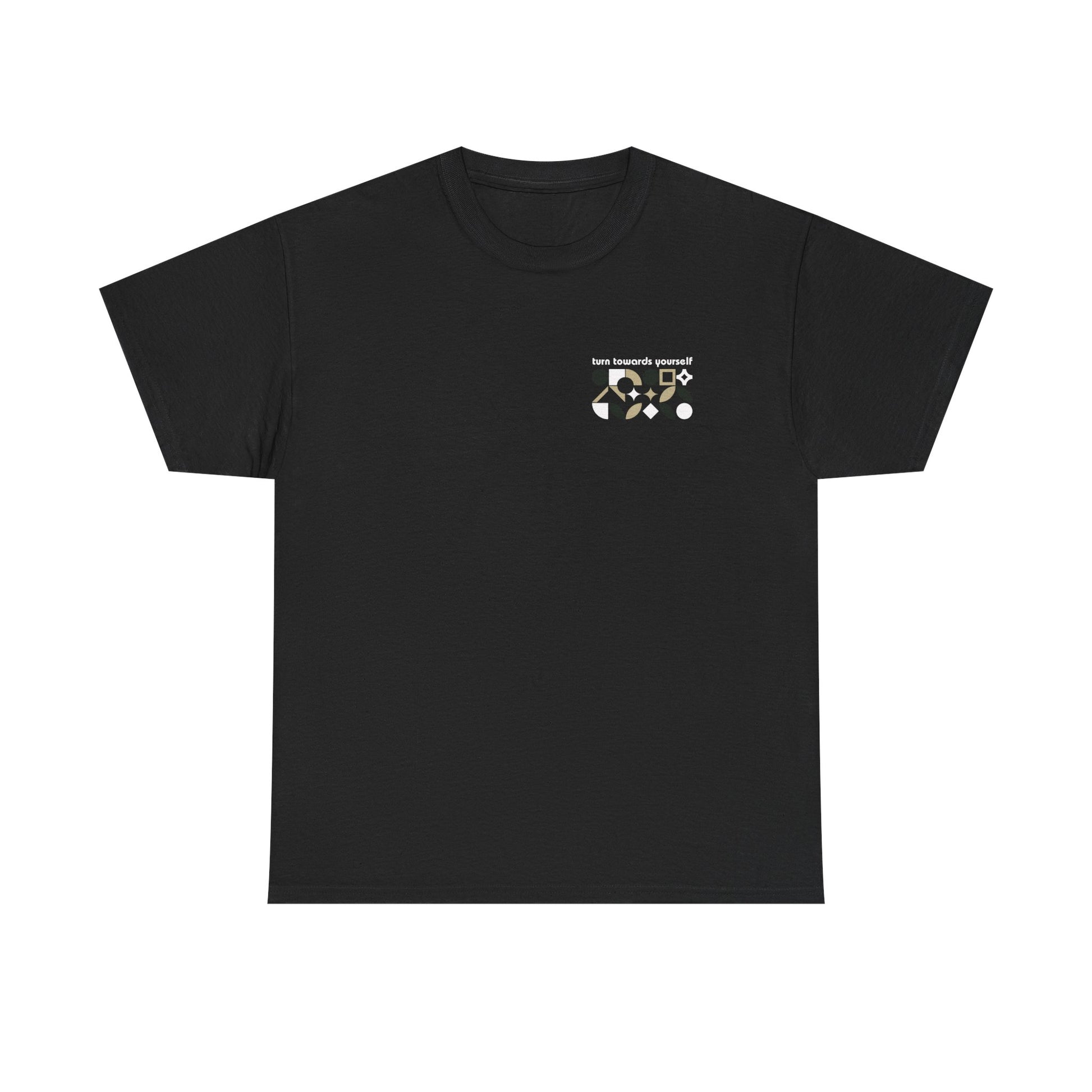 Turn Towards Yourself Studio Smock Tee | Emotional Support Tee | Grounding Ritual Essentials | Healing Affirmation Tshirt