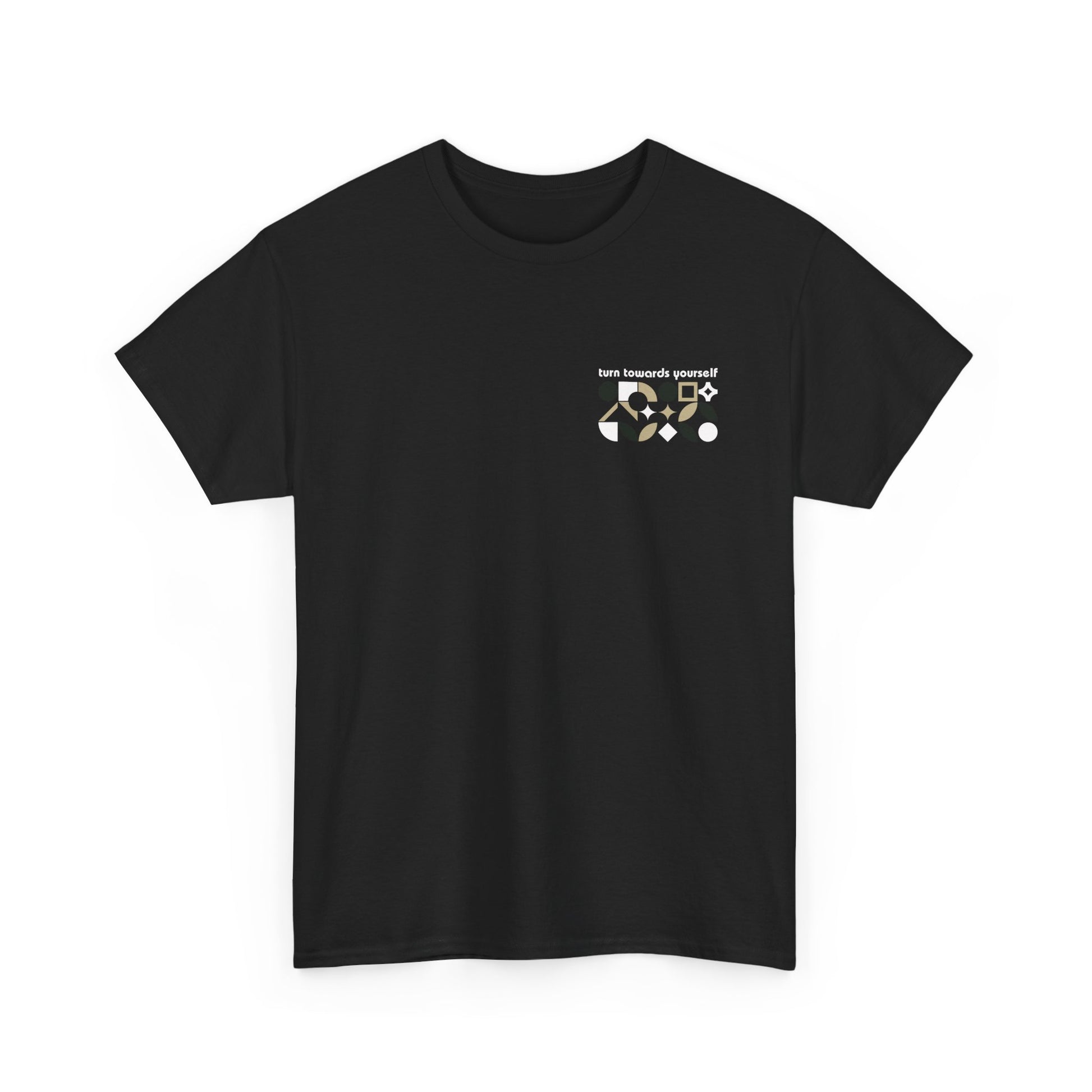 Turn Towards Yourself Studio Smock Tee | Emotional Support Tee | Grounding Ritual Essentials | Healing Affirmation Tshirt