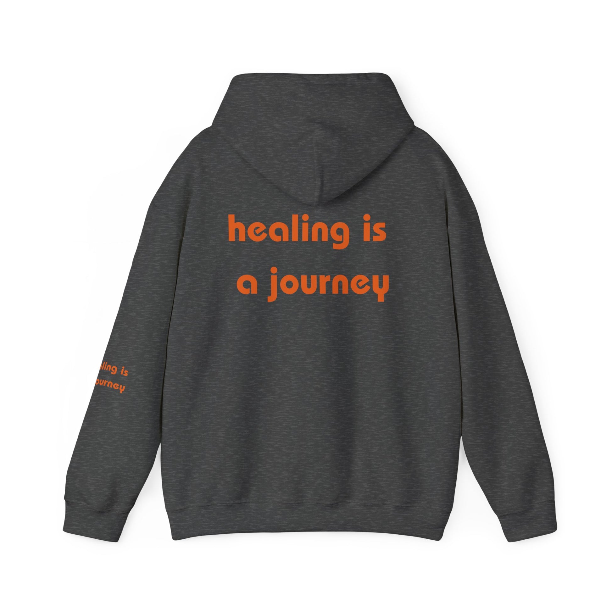 Mental Health Awareness Hoodie | Healing is a Journey Printed Hoodie | Premium Blend
