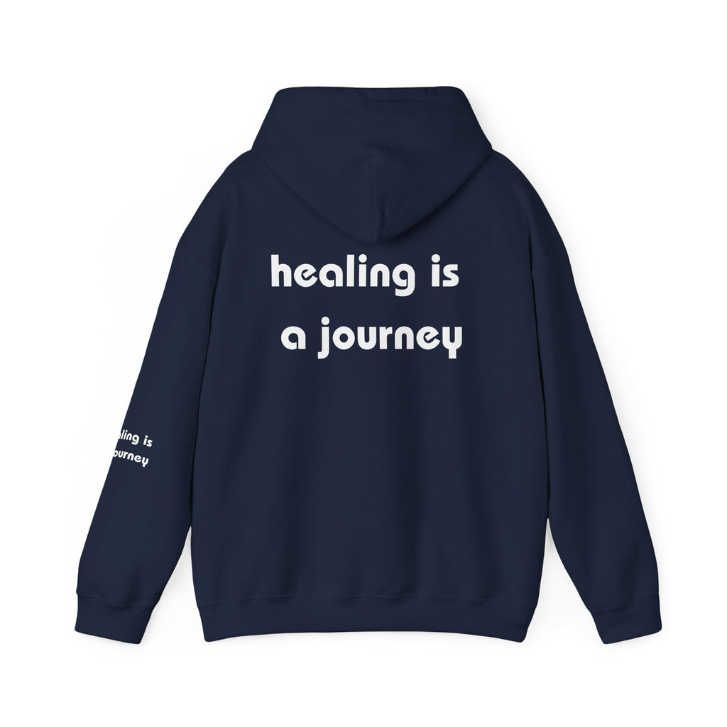 Mental Health Awareness Hoodie | Healing is a Journey Printed Hoodie | Premium Blend