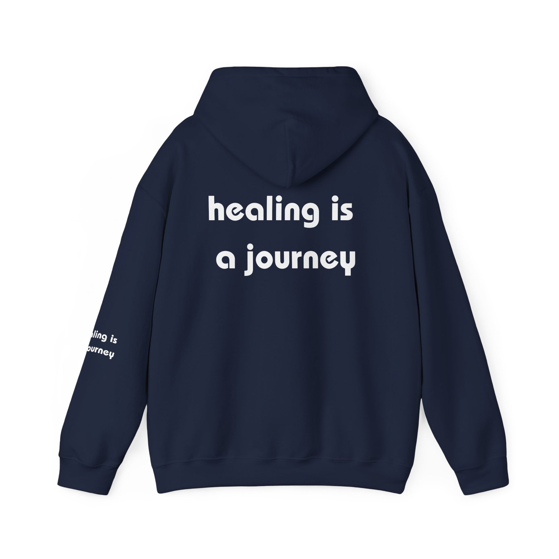 Mental Health Awareness Hoodie | Healing is a Journey Printed Hoodie | Premium Blend