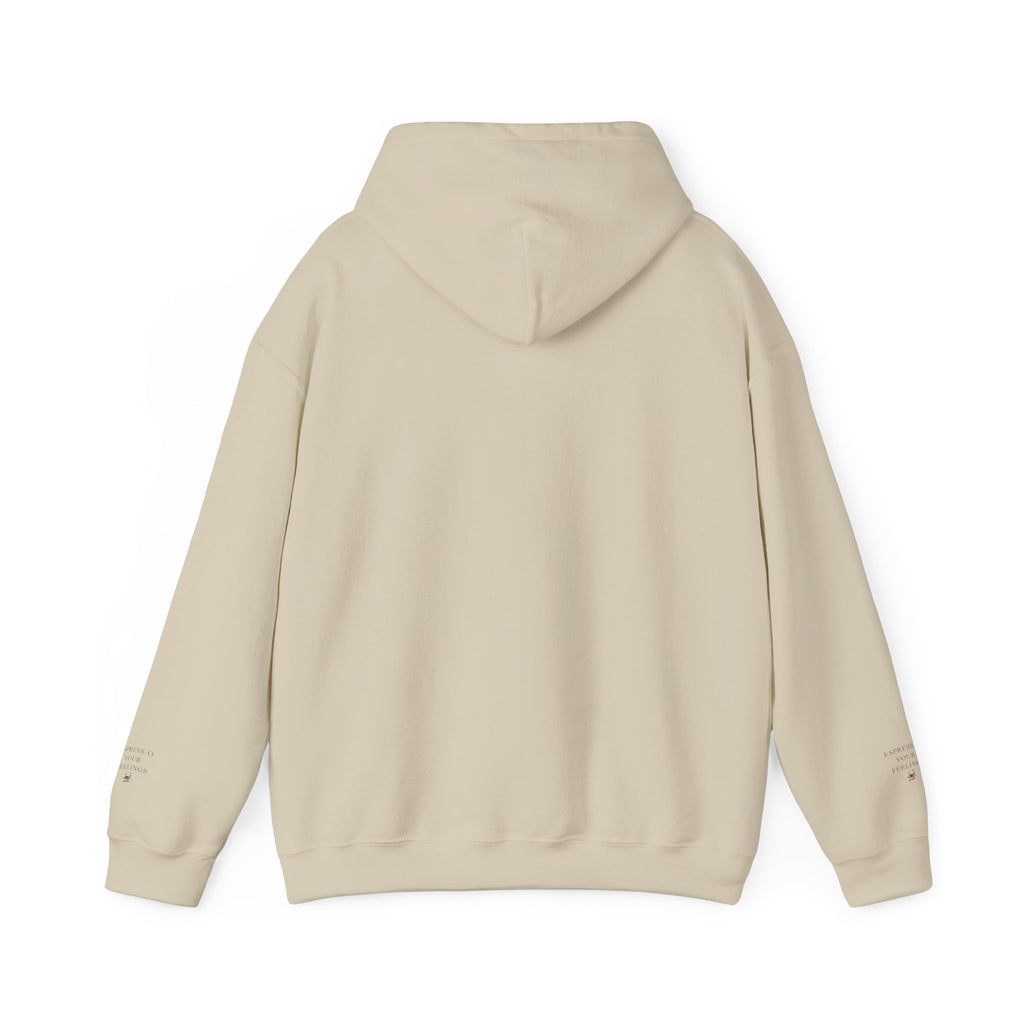 Espresso Your Feelings Printed Hoodie | Coffee Lover Hoodie | Unisex Hoodie for Autumn Winter