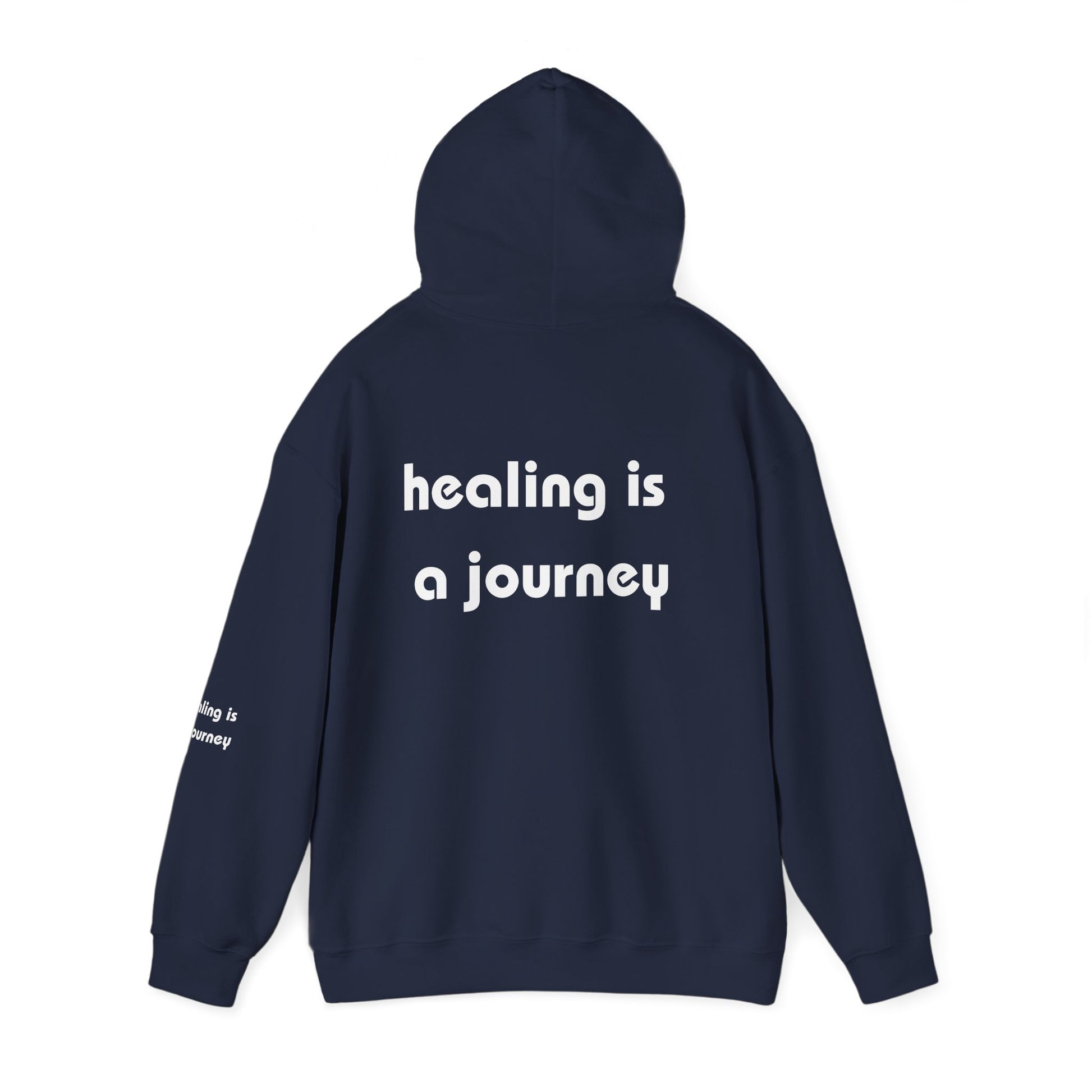Mental Health Awareness Hoodie | Healing is a Journey Printed Hoodie | Premium Blend