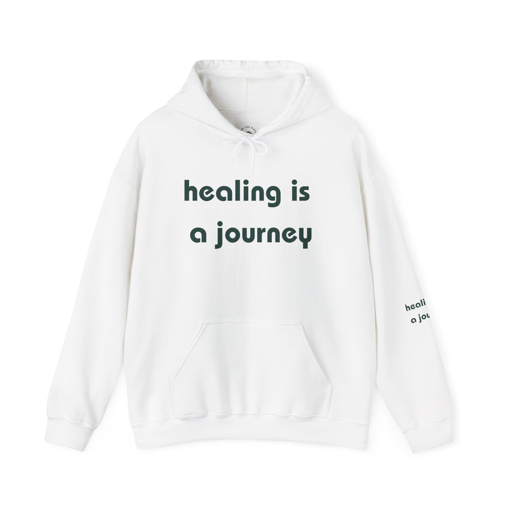 Mental Health Awareness Hoodie | Healing is a Journey Printed Hoodie | Premium Blend