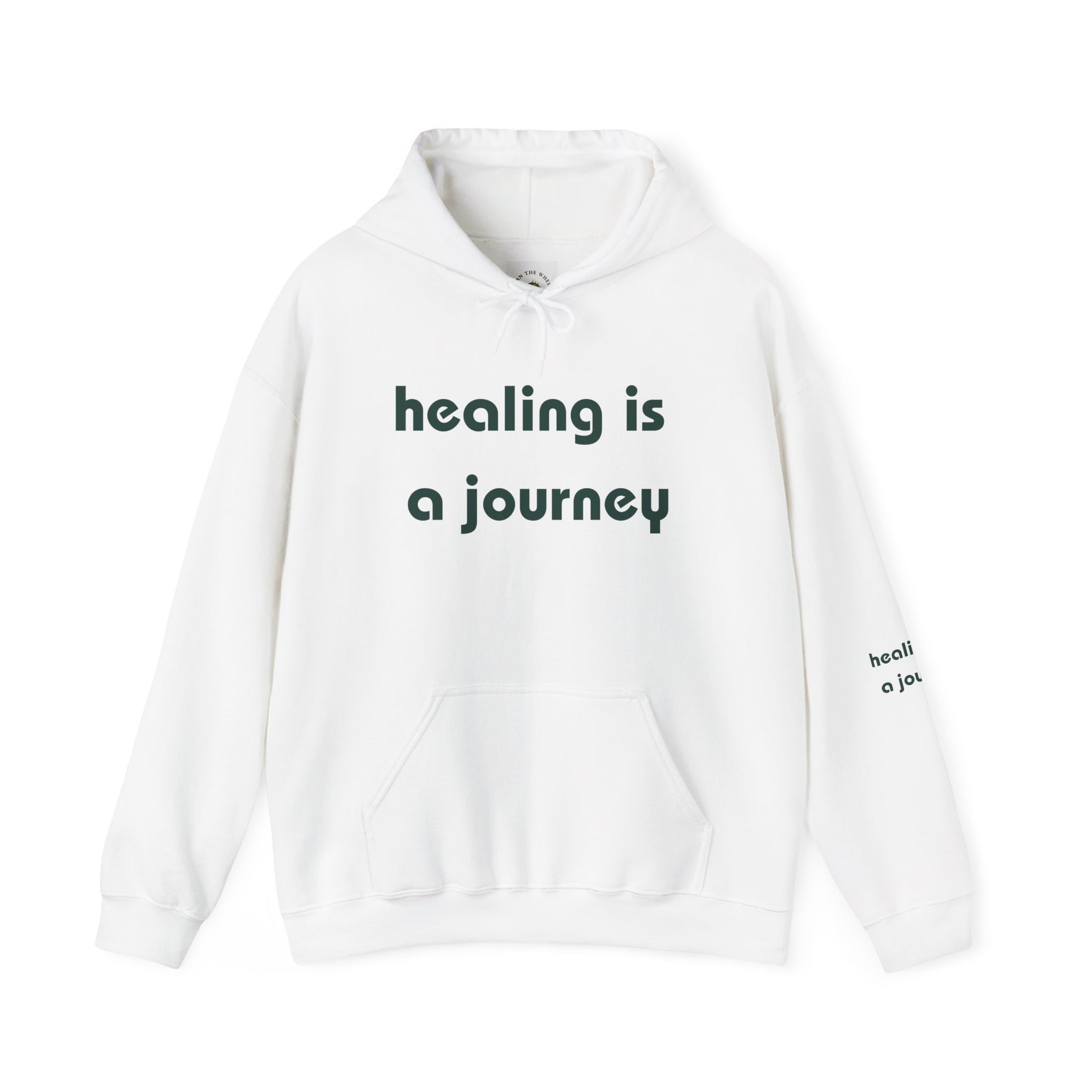 Mental Health Awareness Hoodie | Healing is a Journey Printed Hoodie | Premium Blend