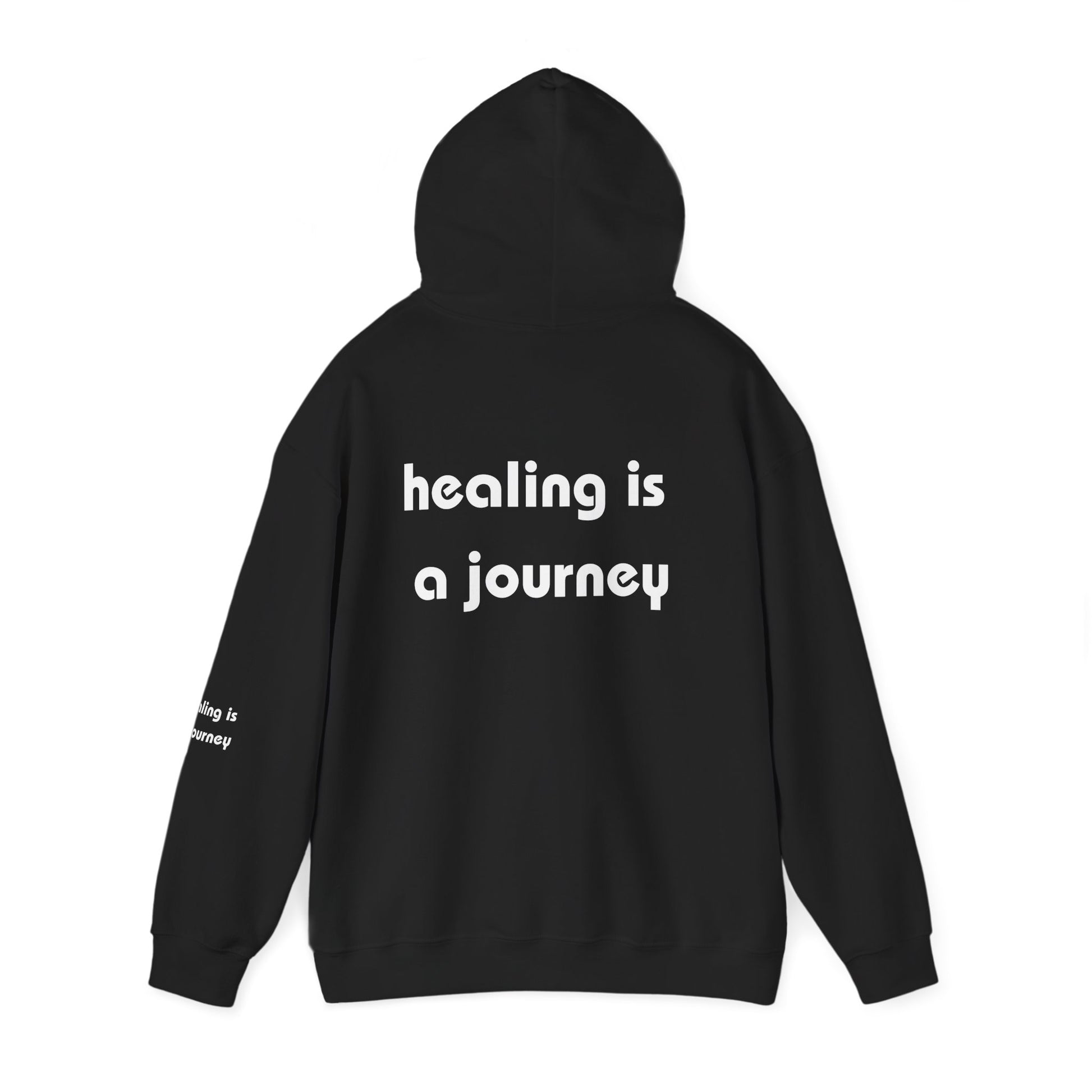 Mental Health Awareness Hoodie | Healing is a Journey Printed Hoodie | Premium Blend