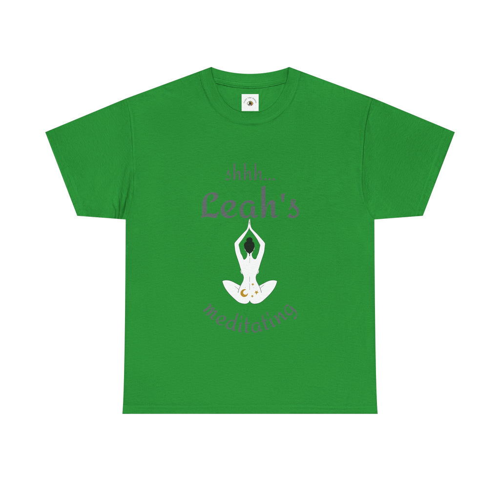 Personalised Meditation T-Shirt for Adults & Teens | 8 Colours | Unisex Healing Tee | Emotional Wellness Clothing | UK Stock