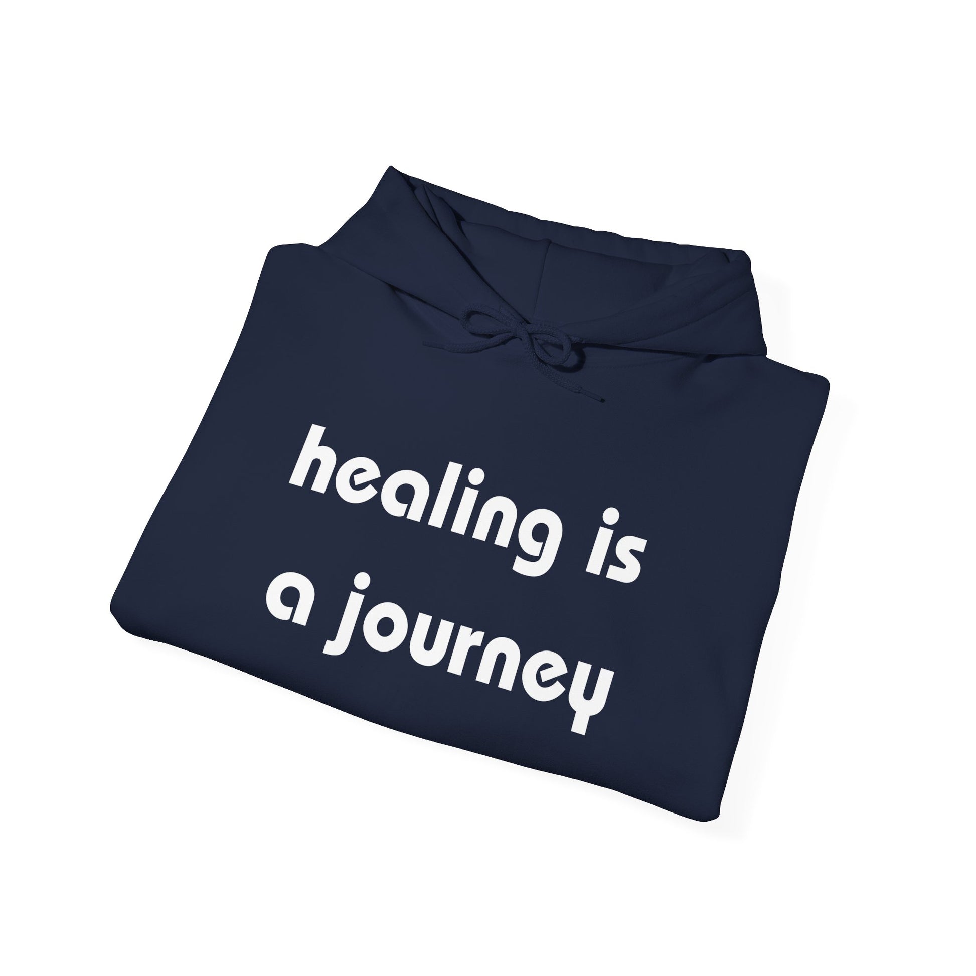 Mental Health Awareness Hoodie | Healing is a Journey Printed Hoodie | Premium Blend