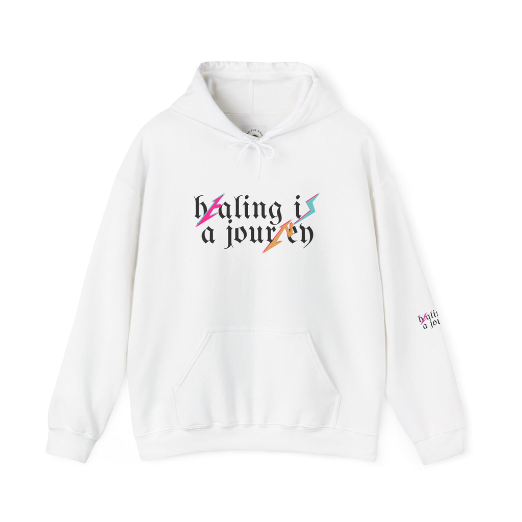 Unisex Mental Health Awareness Hoodie | Healing is a Journey Printed Hoodie | Premium Blend