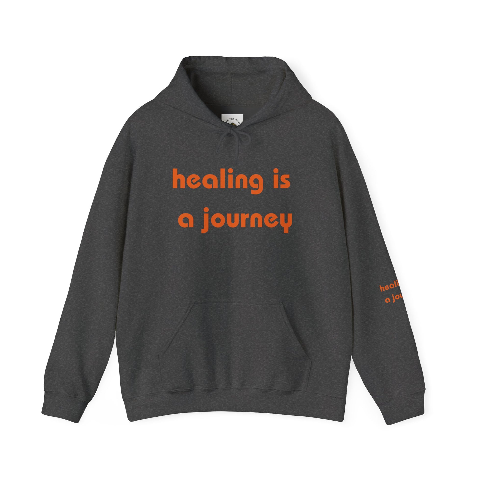 Mental Health Awareness Hoodie | Healing is a Journey Printed Hoodie | Premium Blend