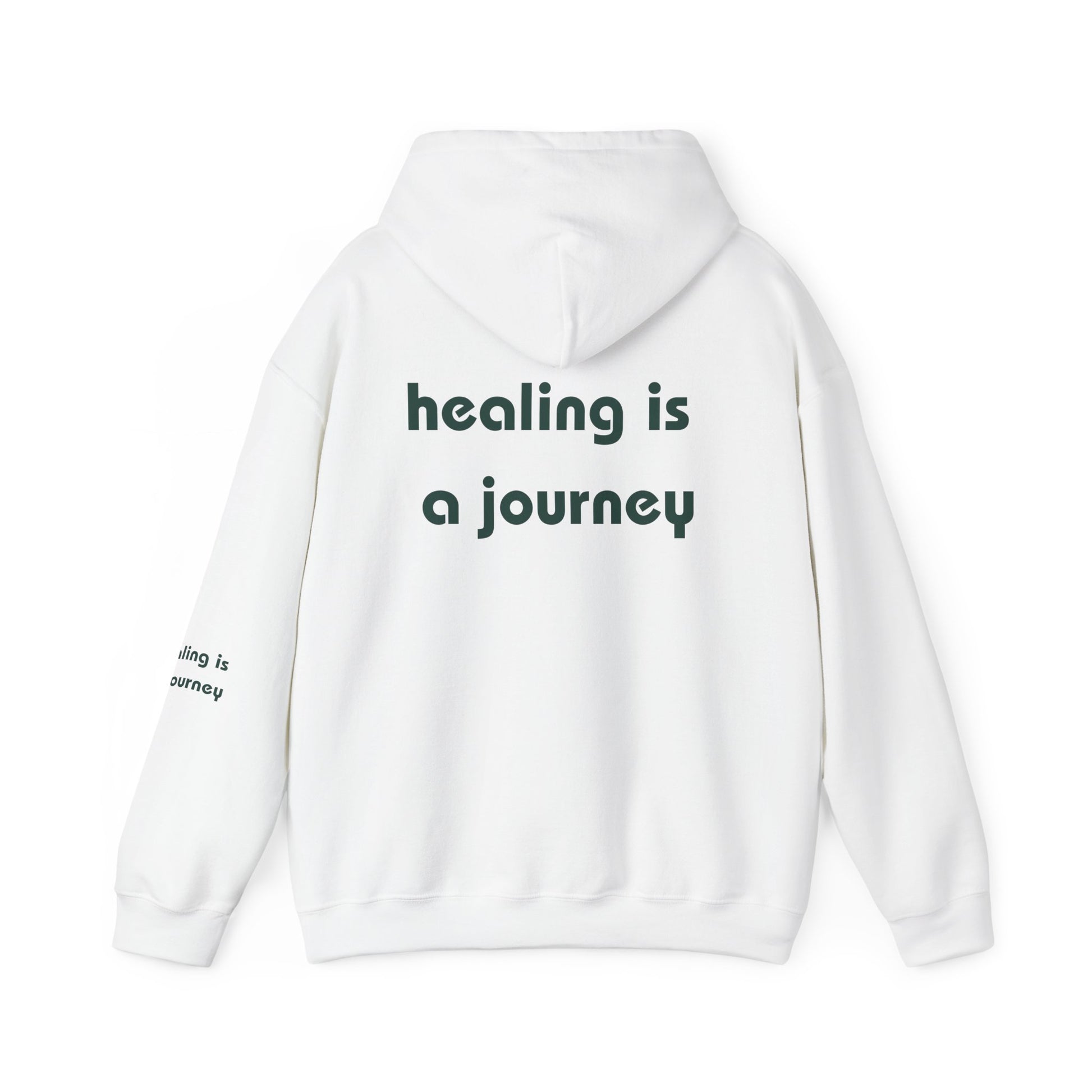 Mental Health Awareness Hoodie | Healing is a Journey Printed Hoodie | Premium Blend