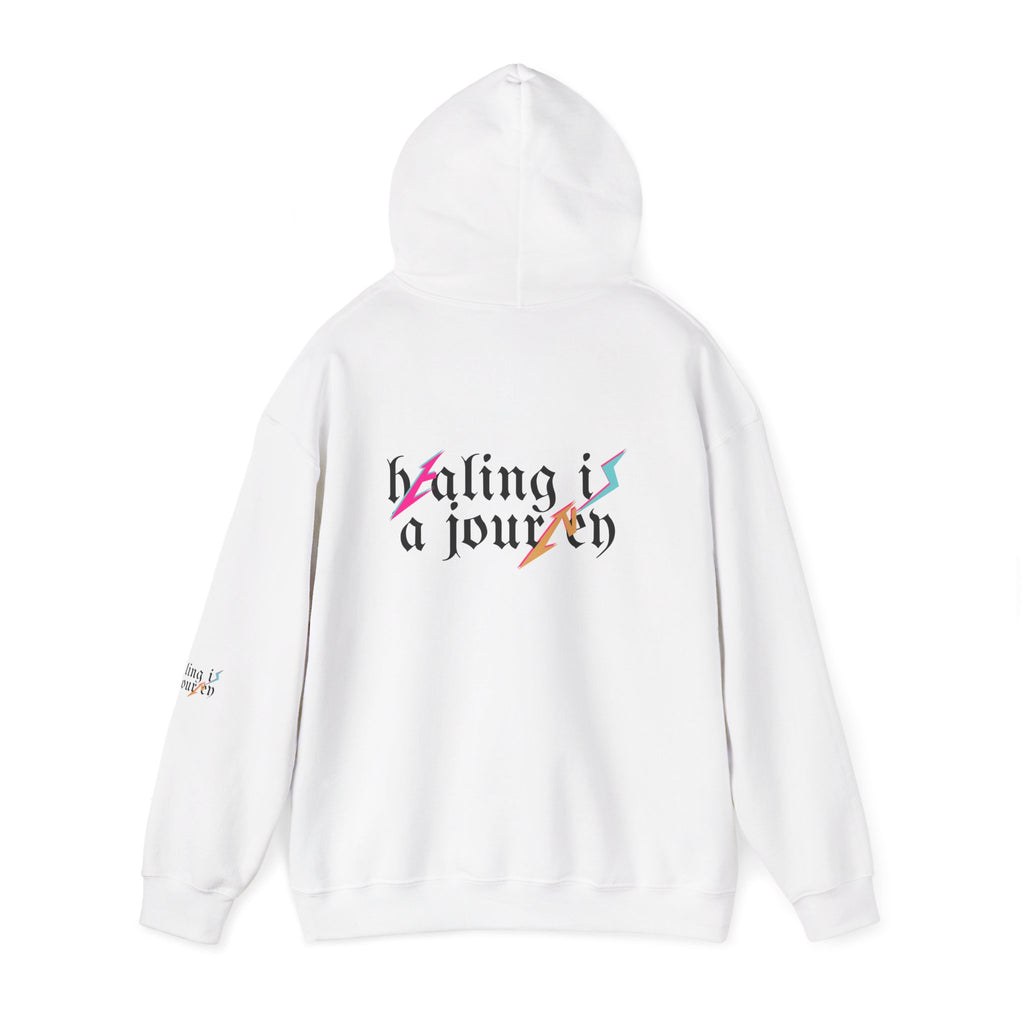 Unisex Mental Health Awareness Hoodie | Healing is a Journey Printed Hoodie | Premium Blend