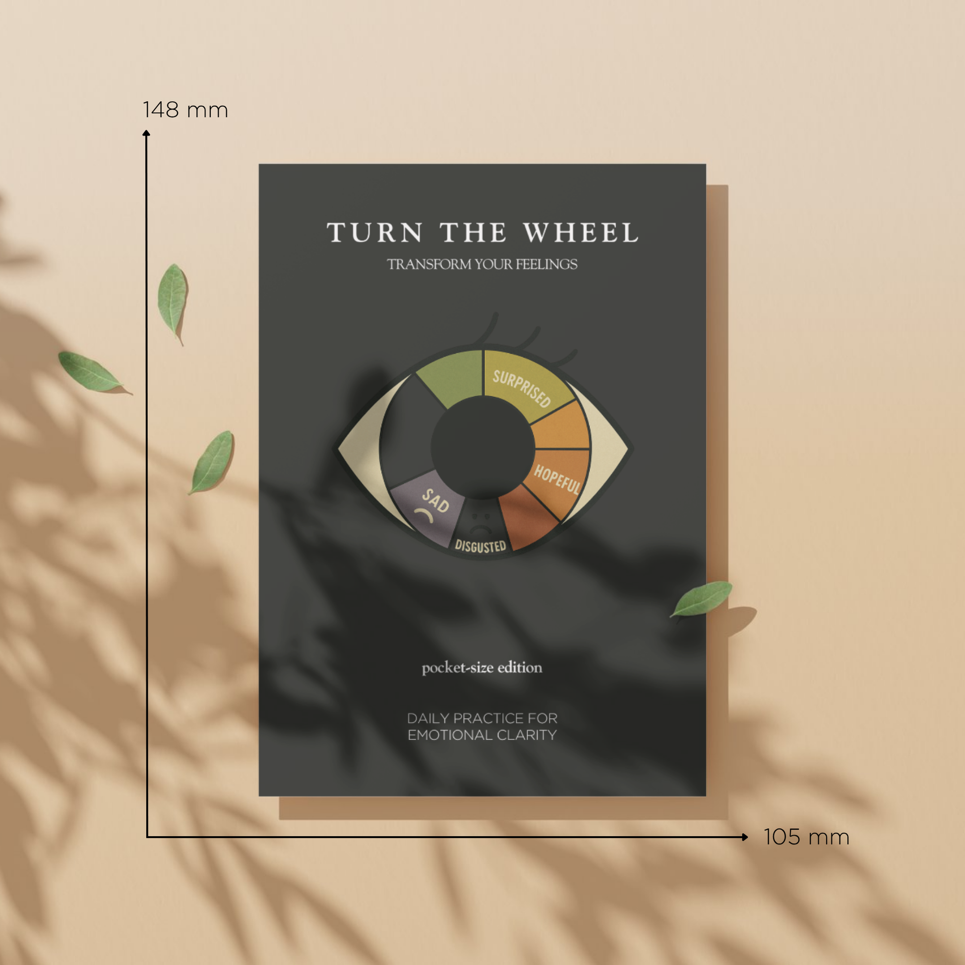 Pocket Size Feeling Wheel Tracker A6 Paperback