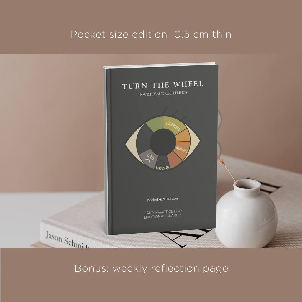 Pocket Size Feeling Wheel Tracker A6 Paperback