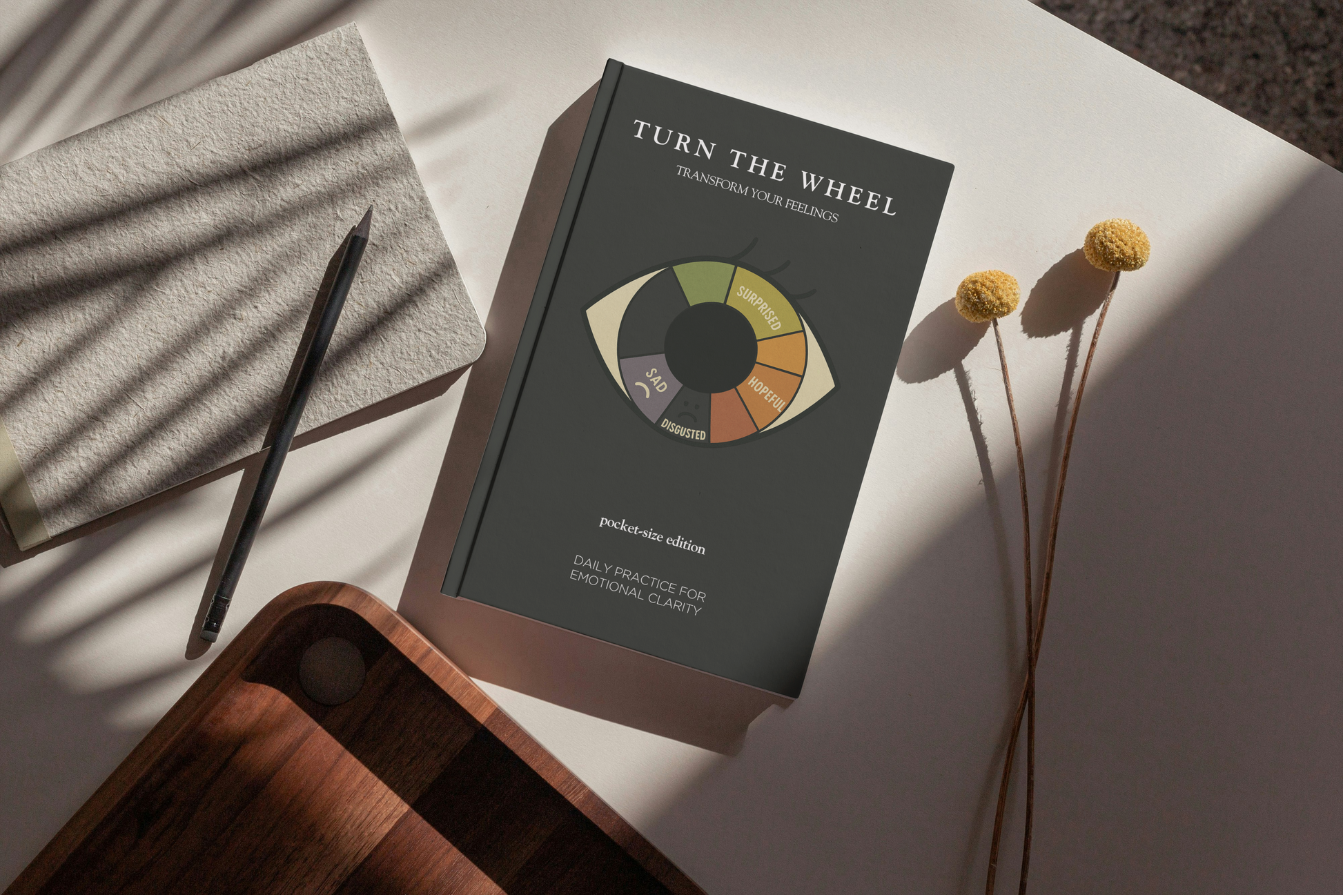 Pocket Size Feeling Wheel Tracker A6 Paperback