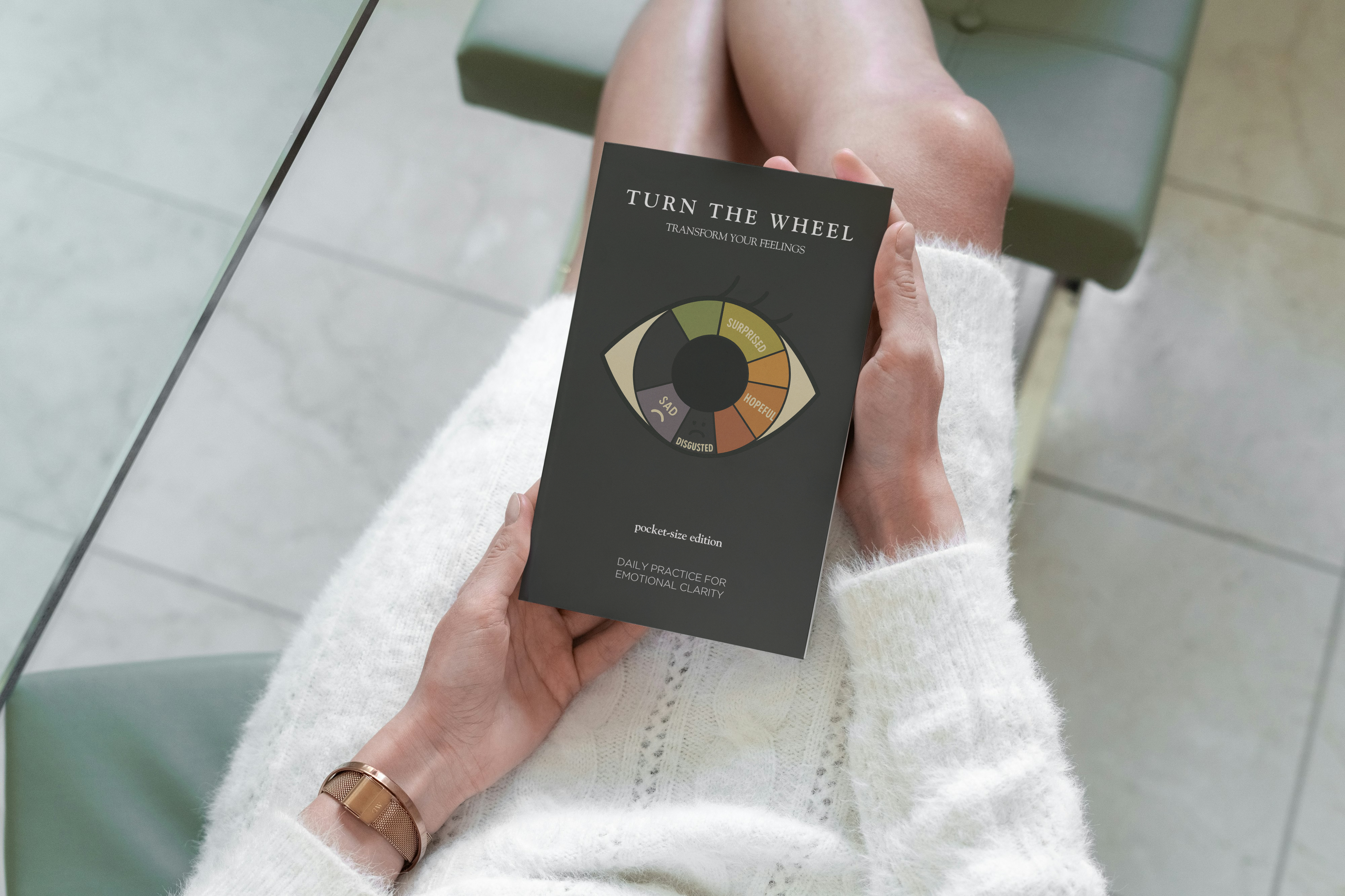 Pocket Size Feeling Wheel Tracker A6 Paperback